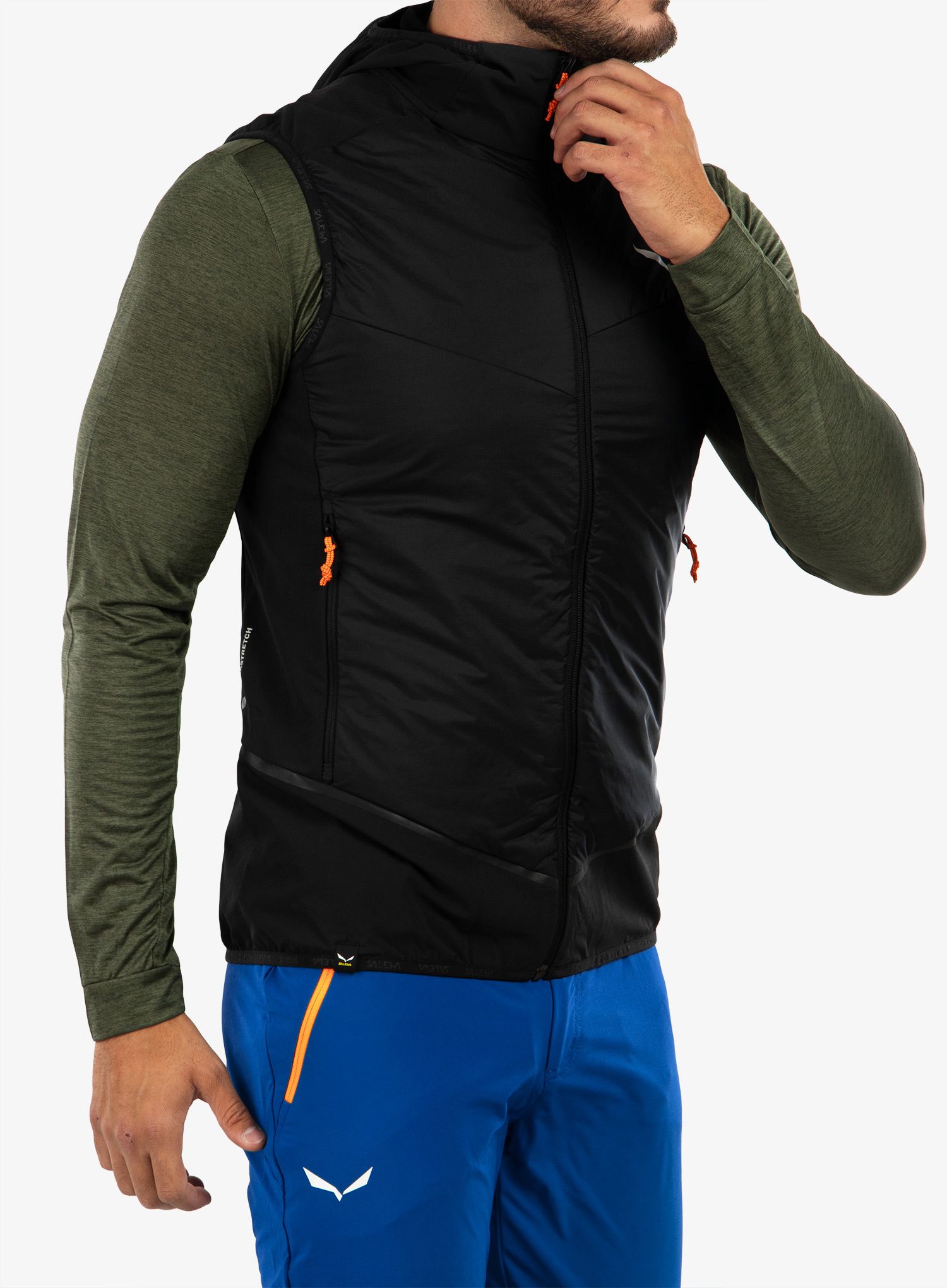 Moški brezrokavnik Salewa Pedroc TWR/DST WO Vest - black out