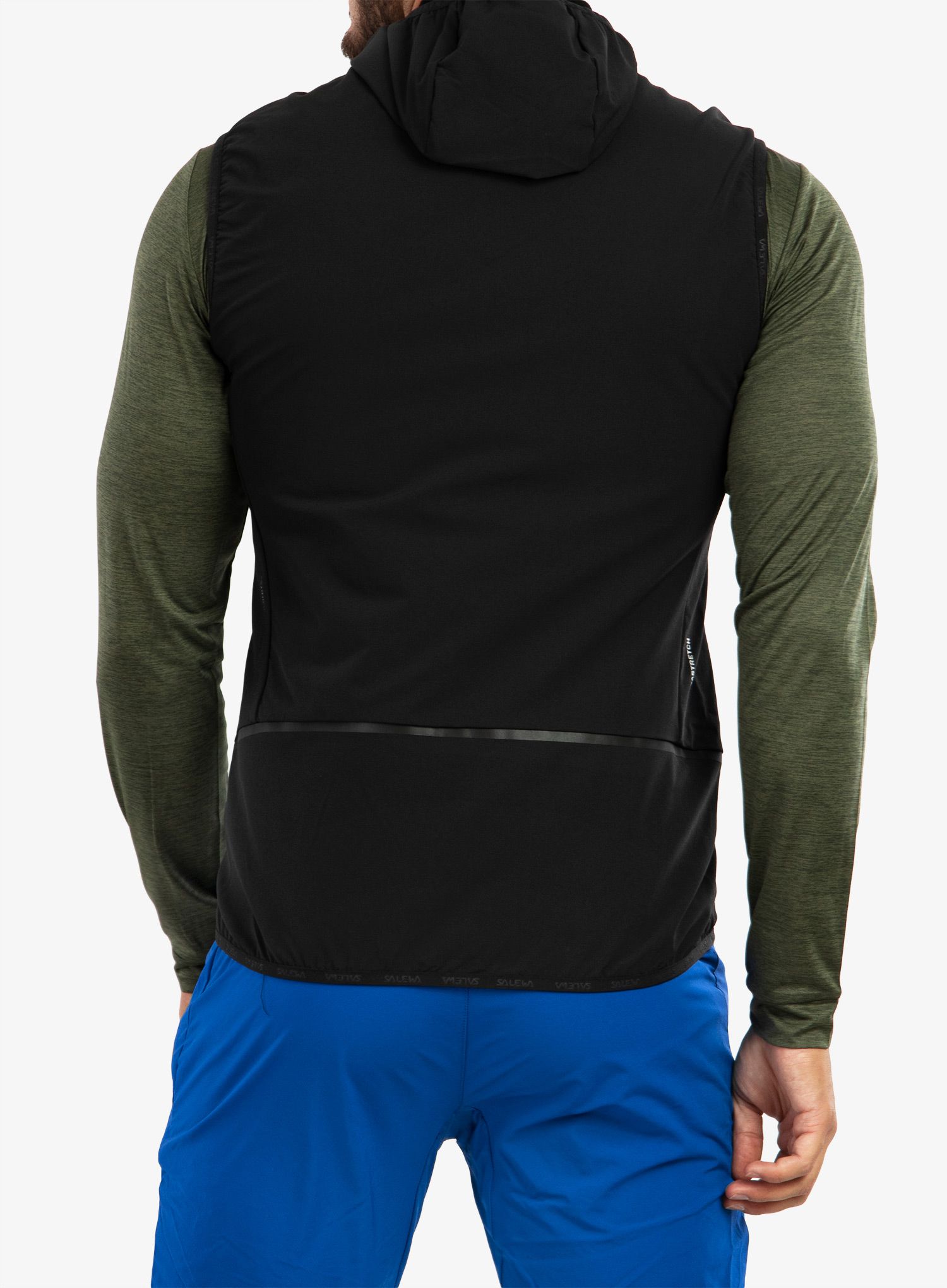 Moški brezrokavnik Salewa Pedroc TWR/DST WO Vest - black out