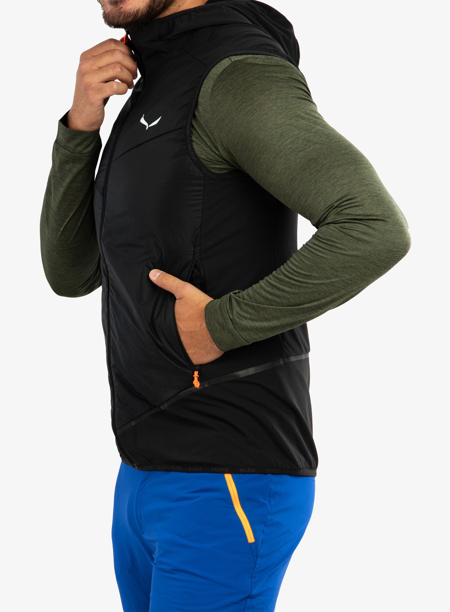 Moški brezrokavnik Salewa Pedroc TWR/DST WO Vest - black out