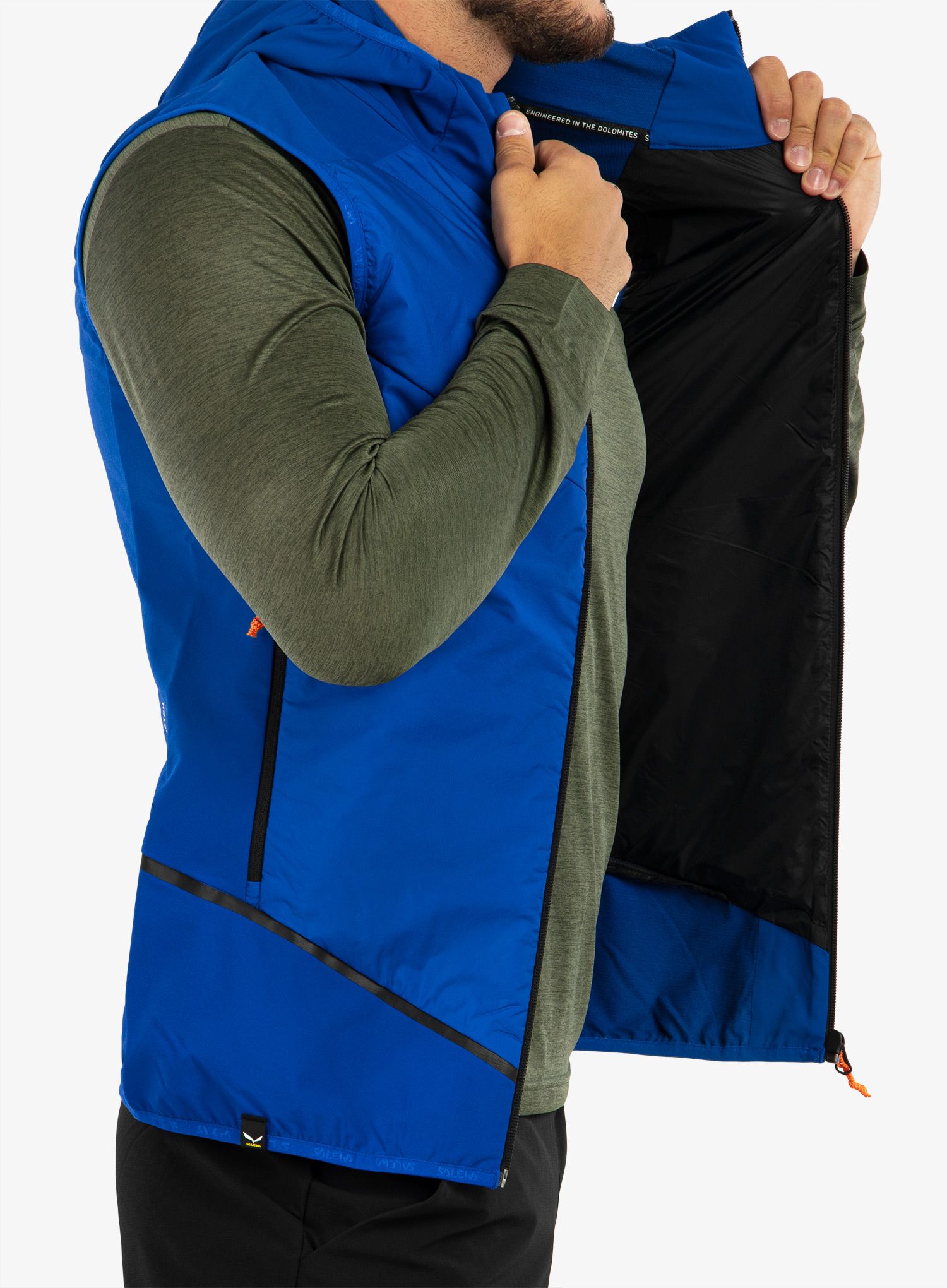 Moški brezrokavnik Salewa Pedroc TWR/DST WO Vest - electric/black out