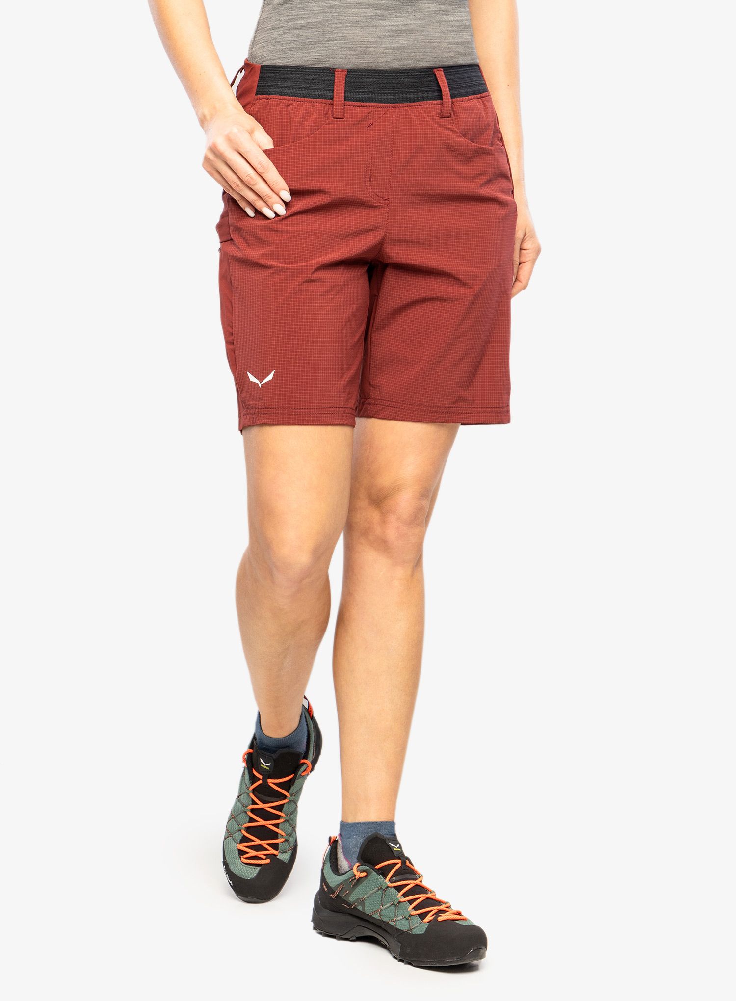 Ženske kratke hlače Salewa Puez 3 DST Shorts - syrah