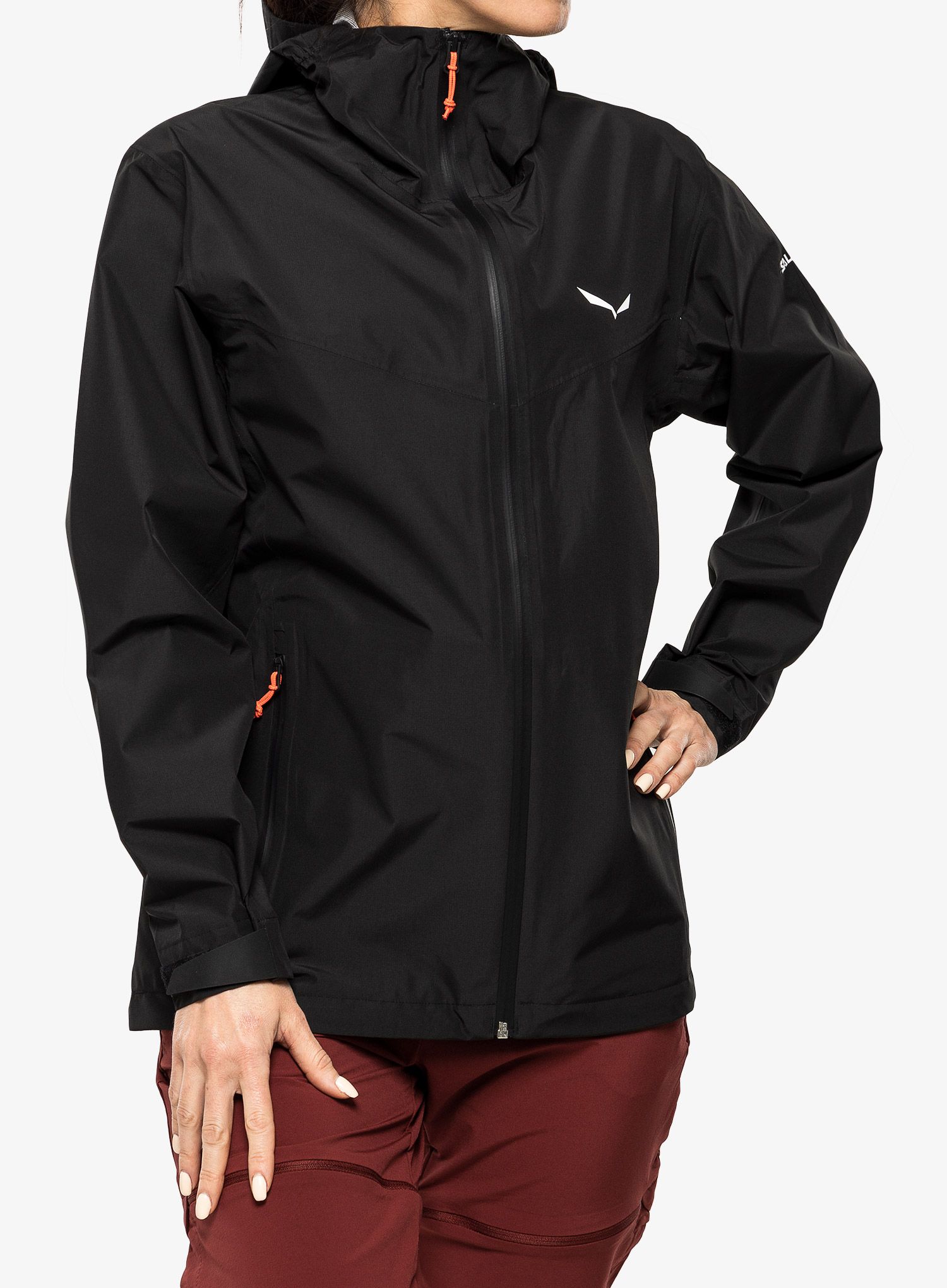 Ženska jakna Salewa Puez Aqua 4 PTX 2.5L Jacket - black out