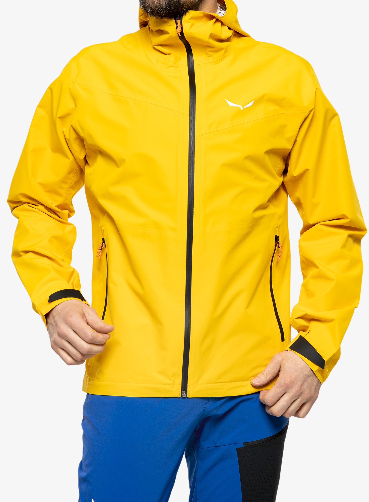 Moška jakna Salewa Puez Aqua 4 PTX 2,5L Jacket - gold