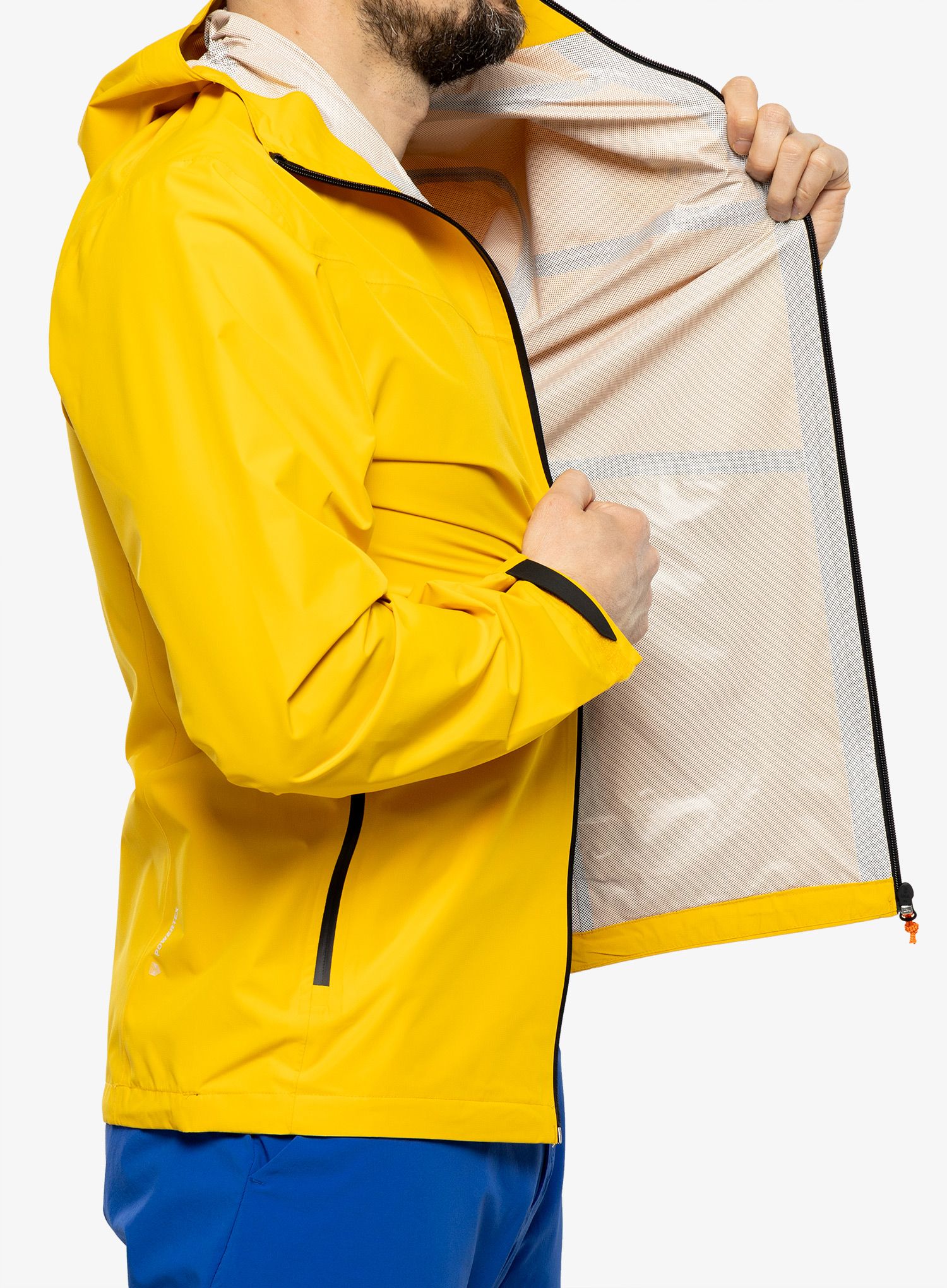 Moška jakna Salewa Puez Aqua 4 PTX 2,5L Jacket - gold