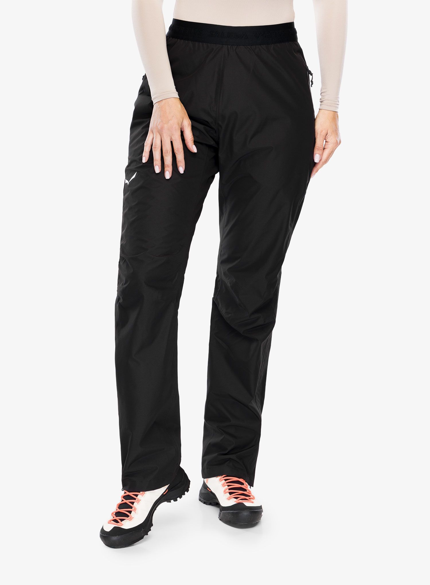 Nepremočljive hlače Salewa Puez Aqua PTX 2,5L Pants - black out