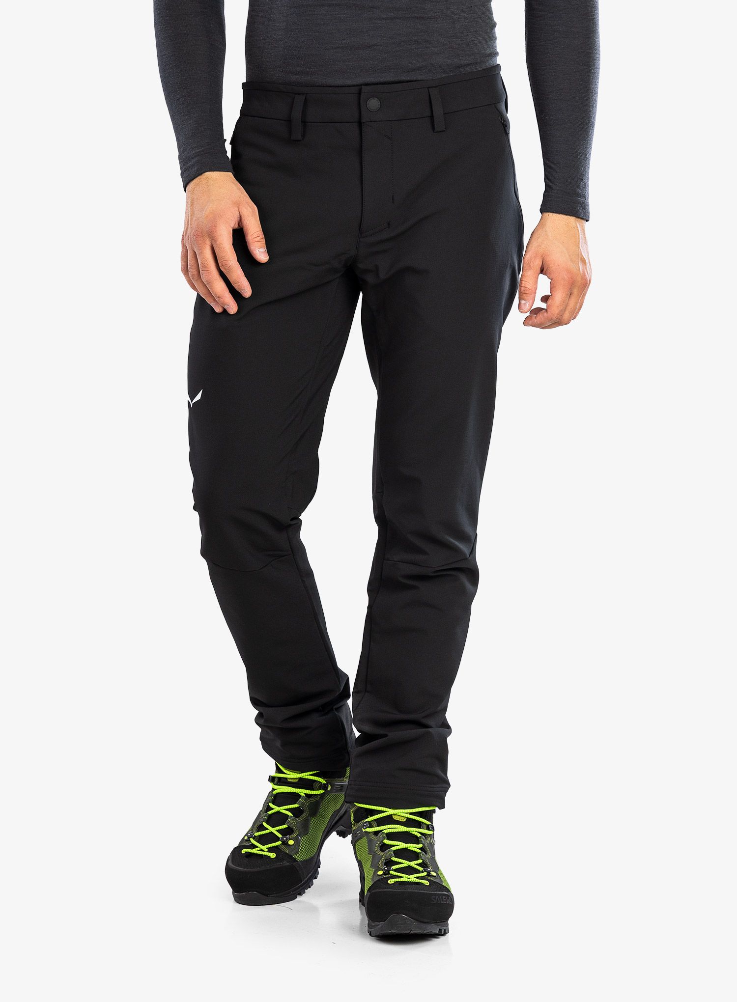 Pohodne hlače Salewa Puez Dolomitic 2 DST Reg Pant - black out