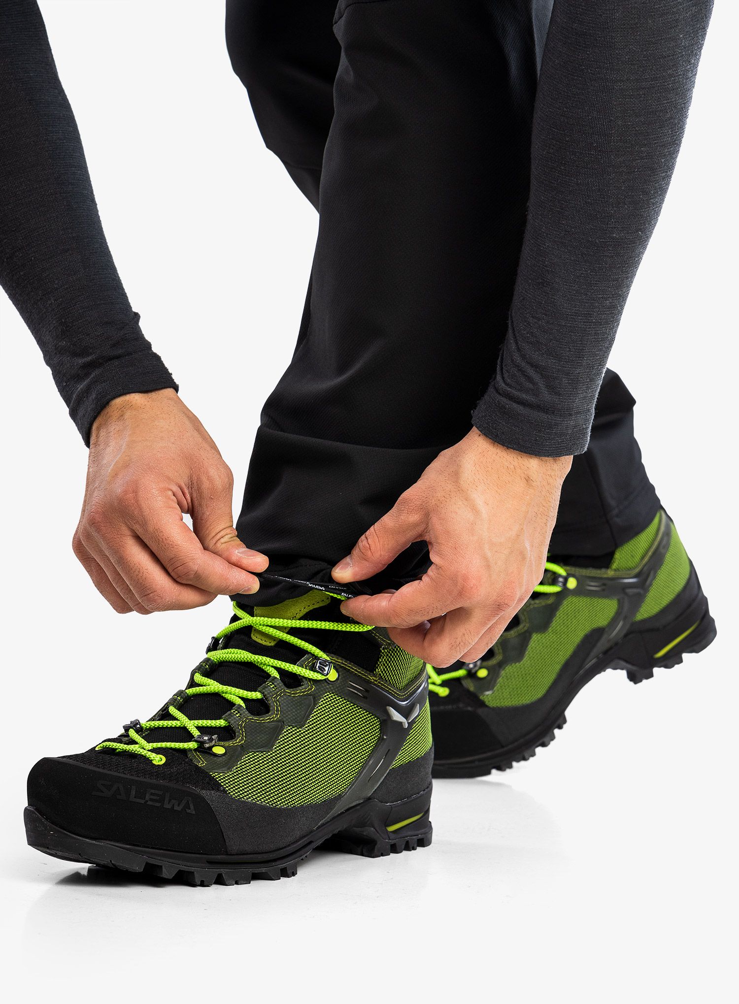 Pohodne hlače Salewa Puez Dolomitic 2 DST Reg Pant - black out