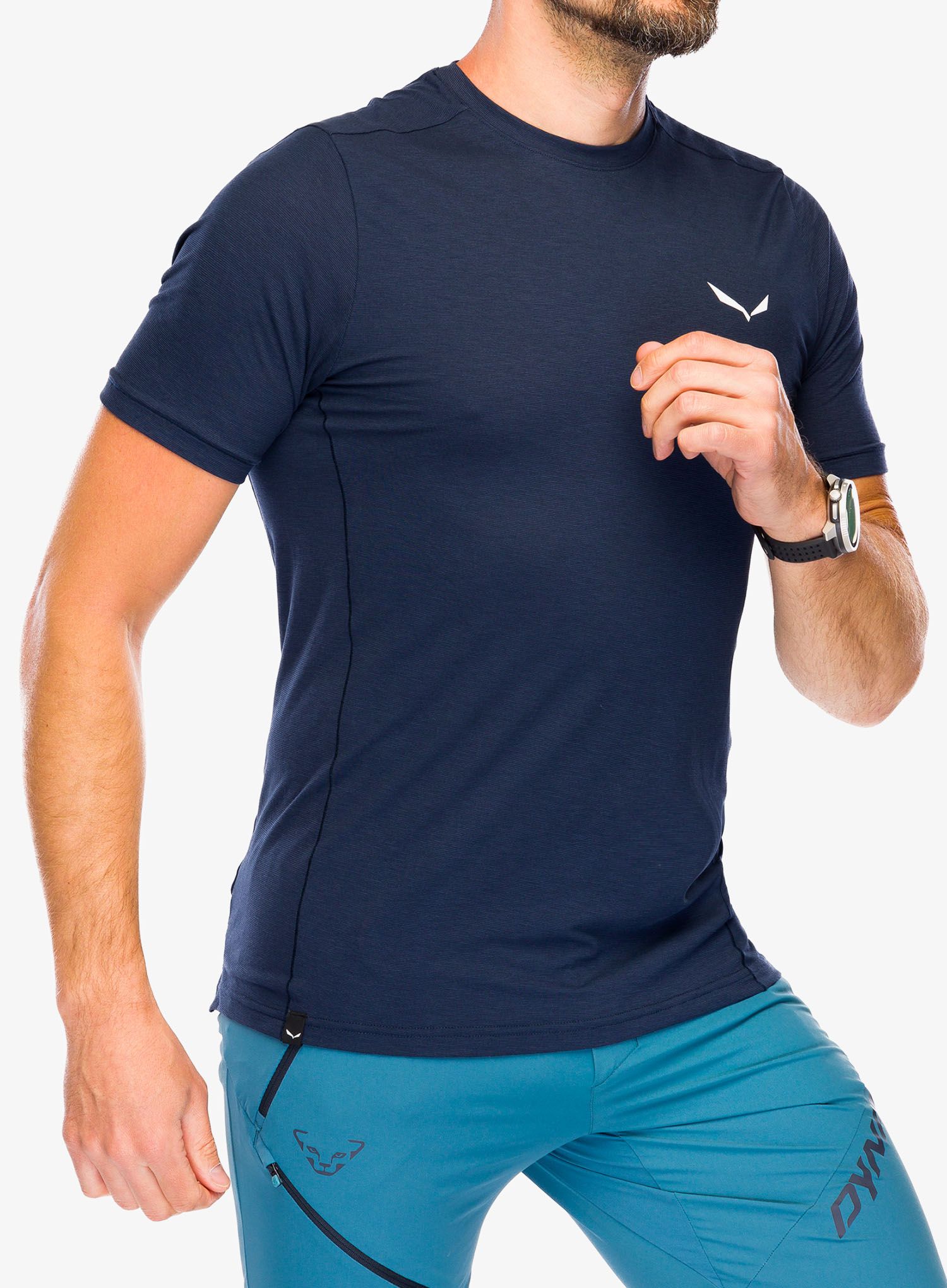 Majica Salewa Puez Dry T-Shirt - navy blazer