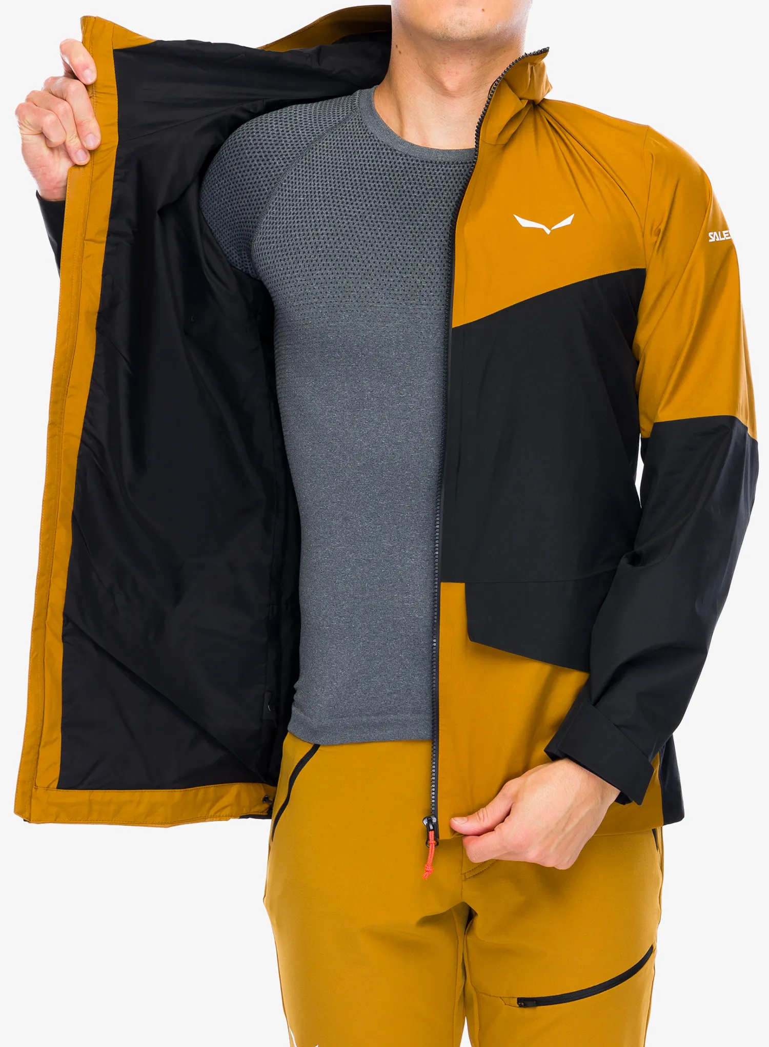 GORE-TEX jakna Salewa Puez GTX 2L Jacket - golden brown