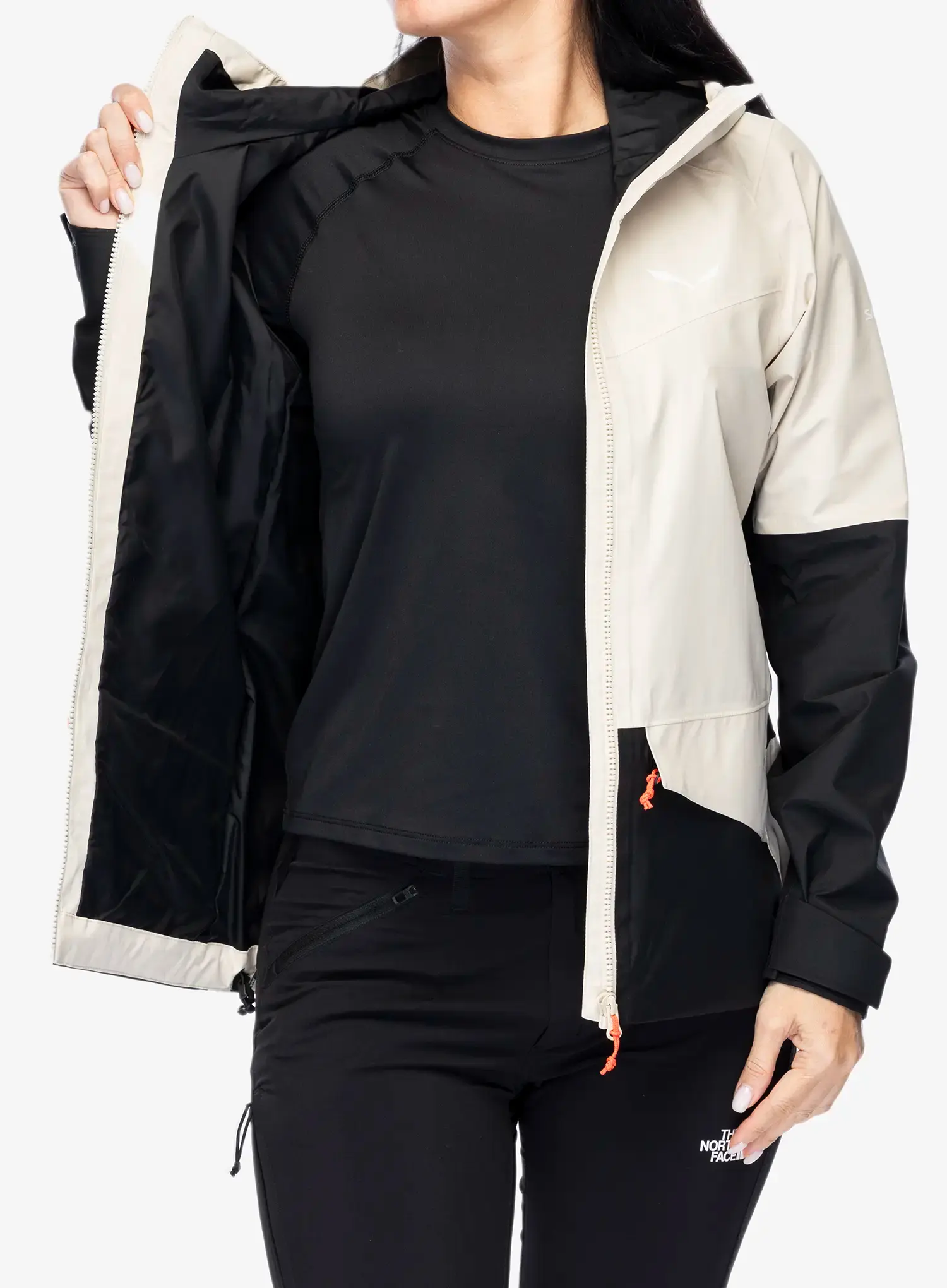 Ženske GORE-TEX jakna Salewa Puez GTX 2L Jacket - oatmeal