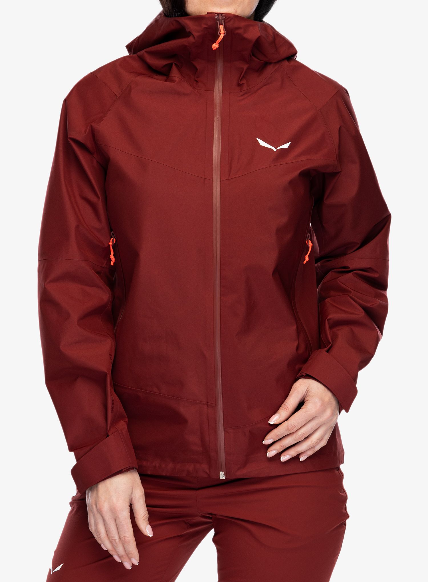 Ženska hardshell jakna Salewa Puez GTX Paclite Jacket - syrah