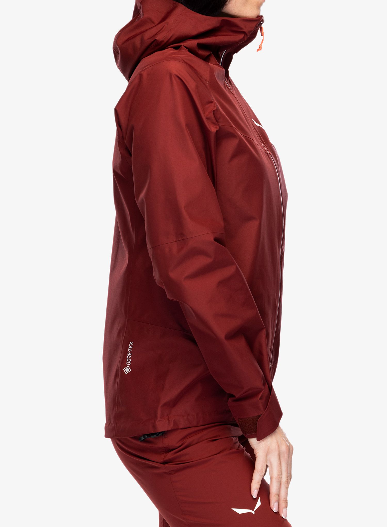 Ženska hardshell jakna Salewa Puez GTX Paclite Jacket - syrah