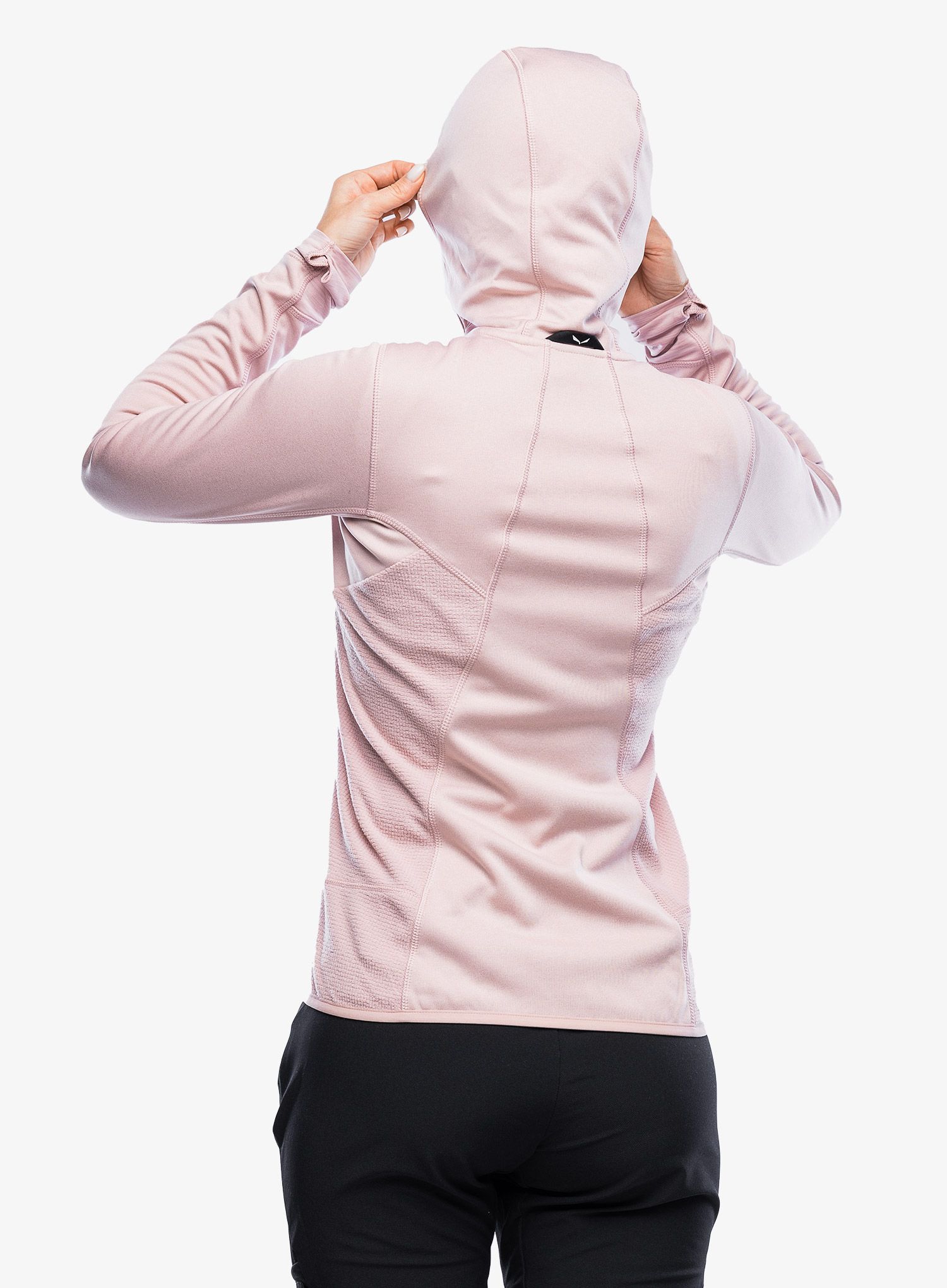 Ženska jopica Salewa Puez Hybrid PL HD Jacket - zephyr