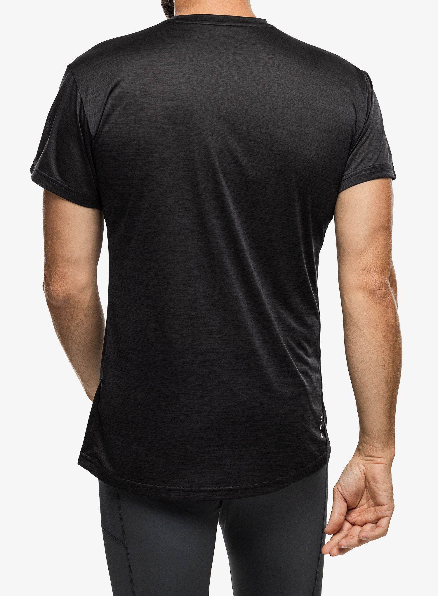 Majica Salewa Puez Melange Dry S/S Tee - black out