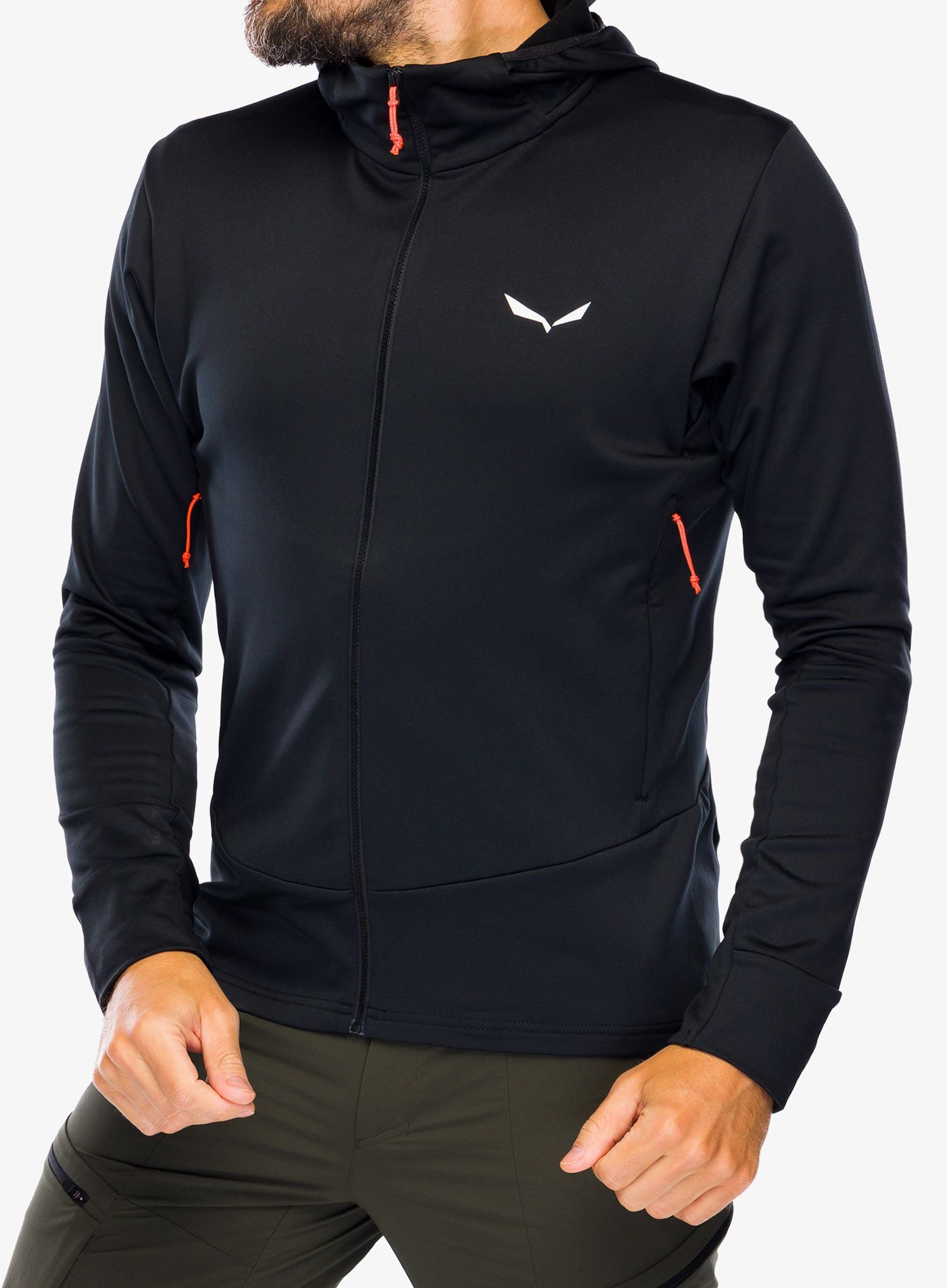 Flis Salewa Puez PL HD Jacket - black out