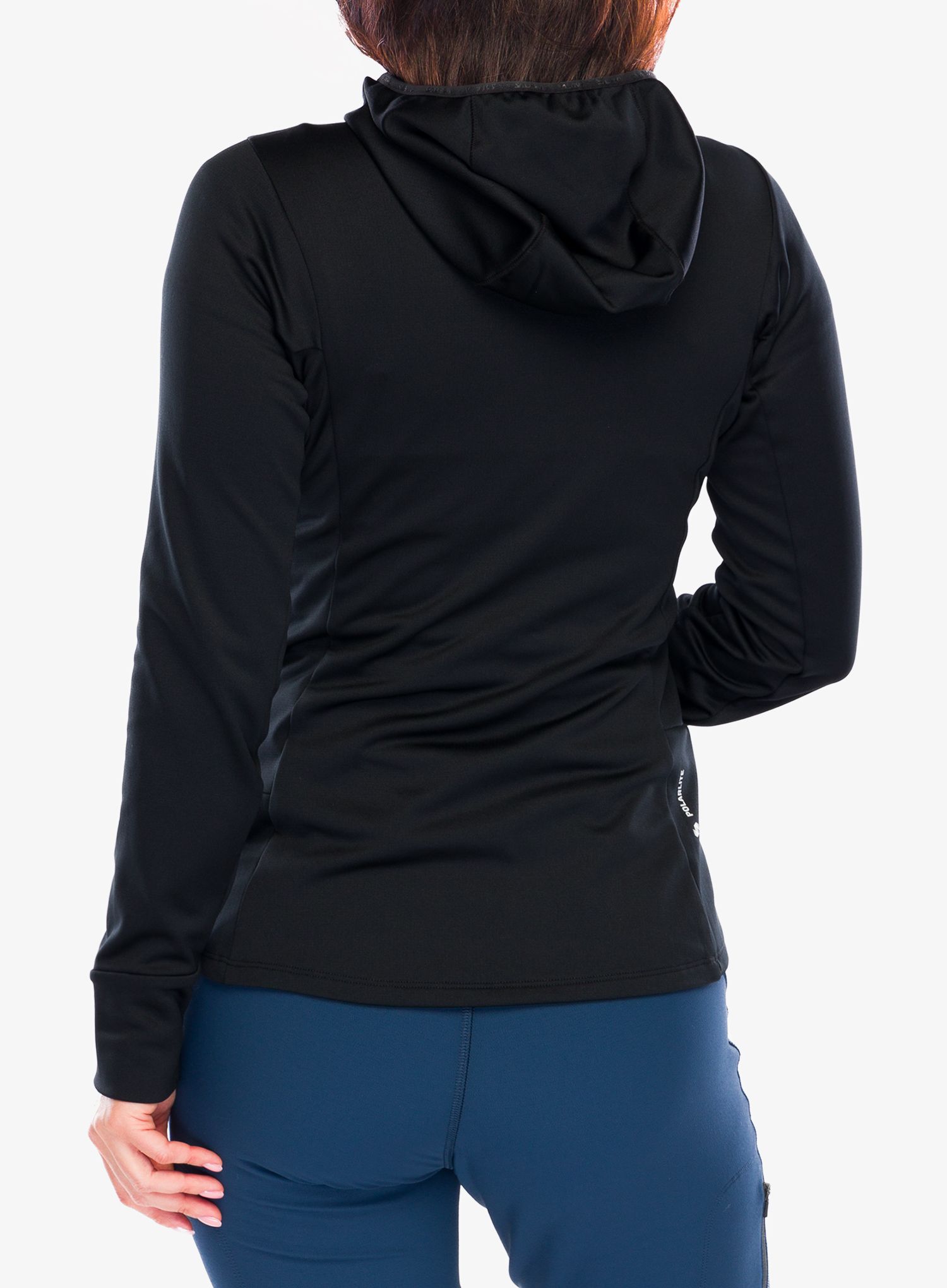 Ženski flis Salewa Puez PL HD Jacket - black out