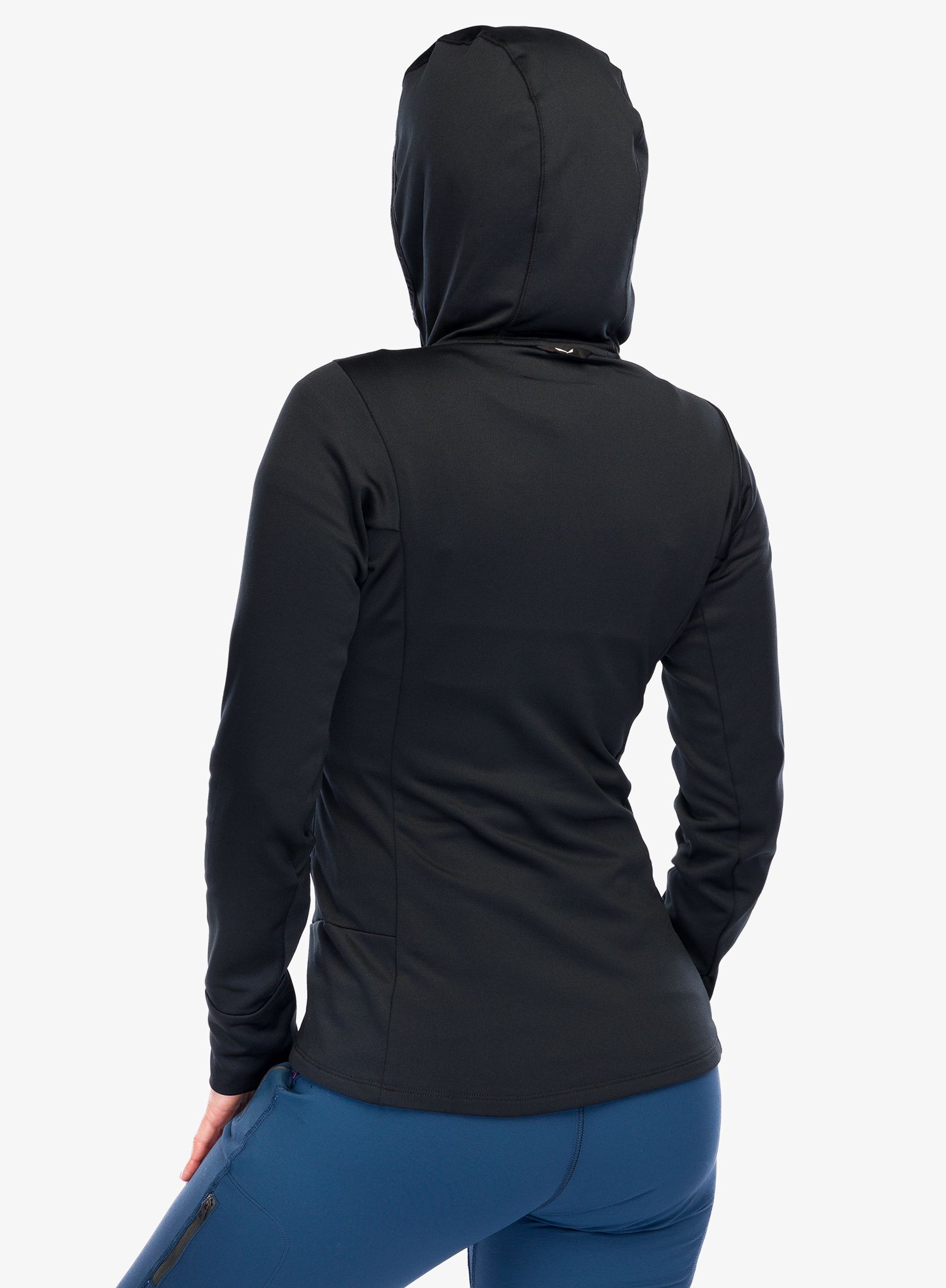 Ženski flis Salewa Puez PL HD Jacket - black out