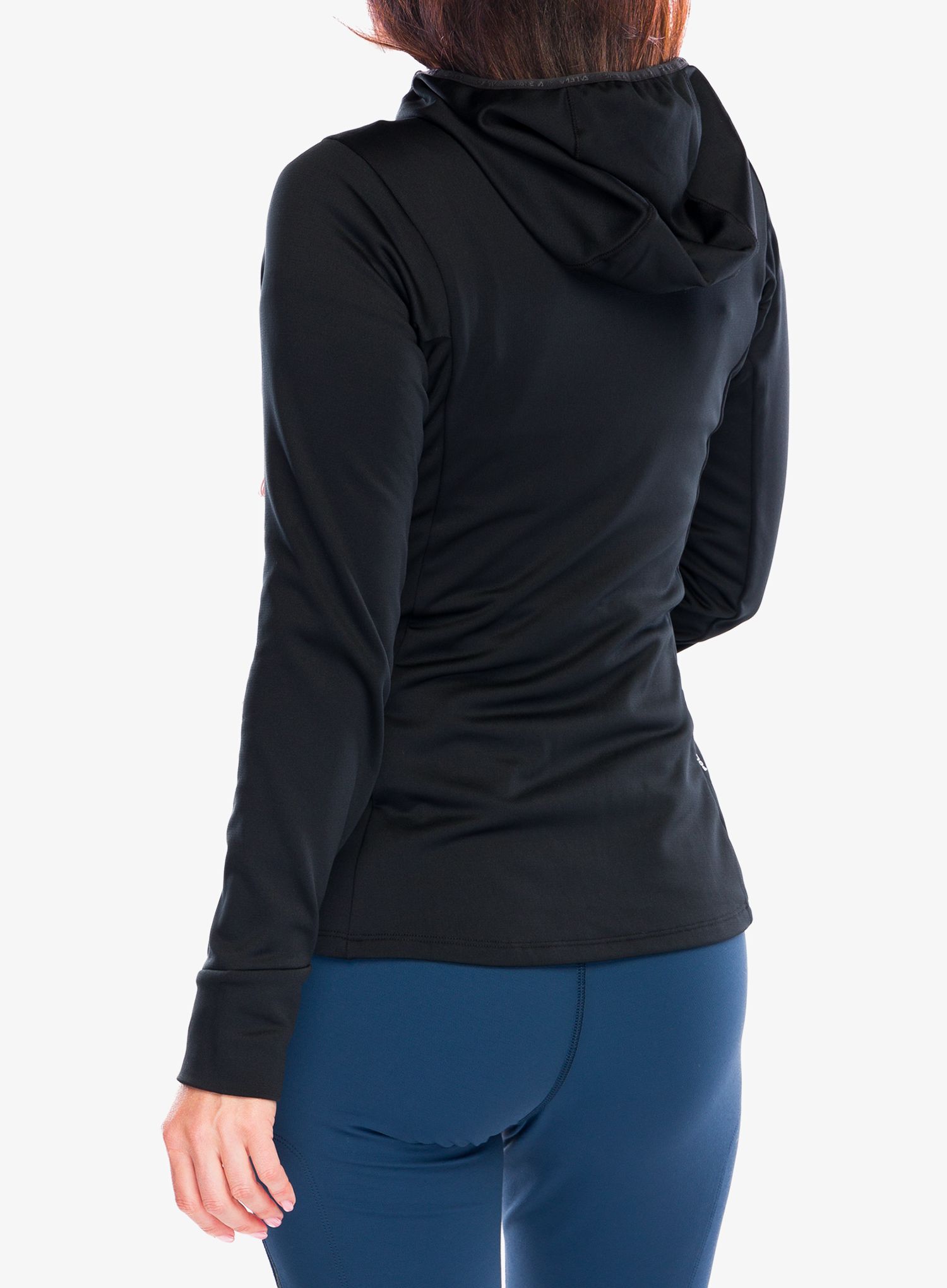 Ženski flis Salewa Puez PL HD Jacket - black out