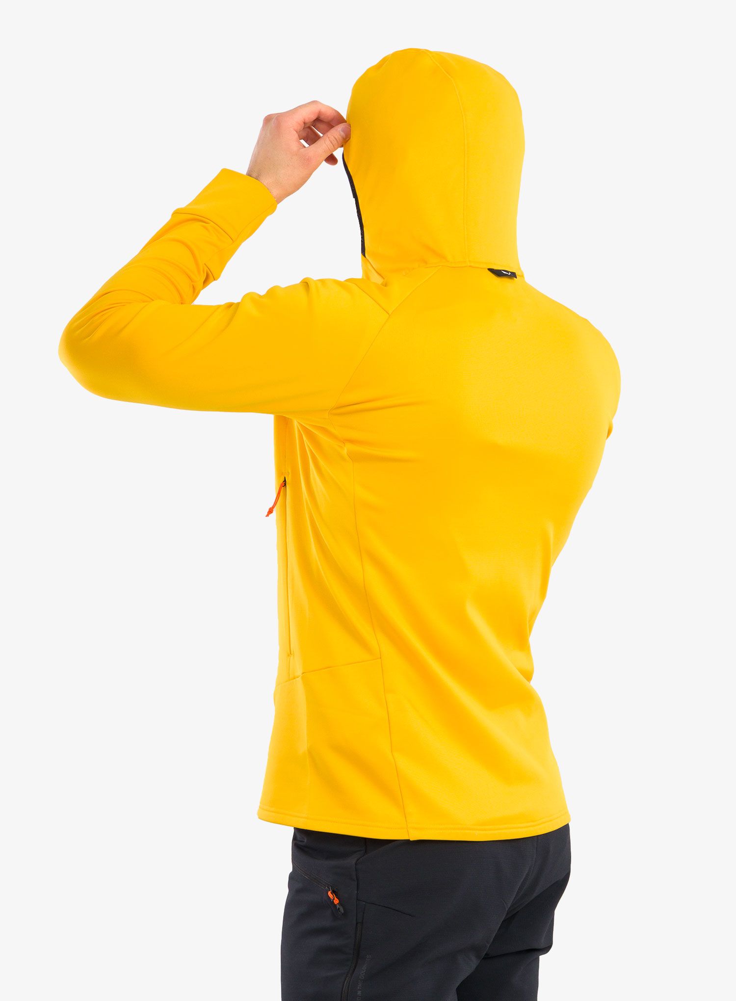 Flis Salewa Puez PL HD Jacket - gold/black out