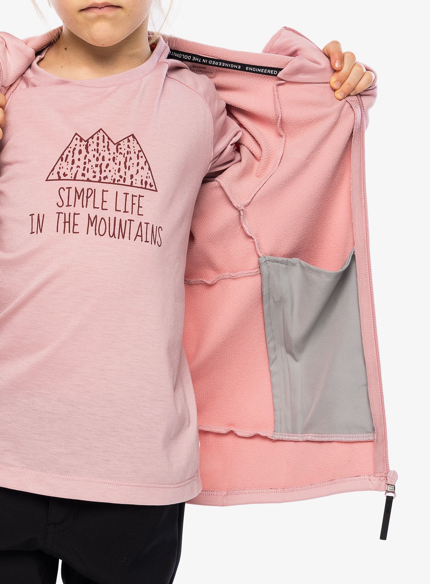 Dekliška jopica Salewa Puez PL HD Jacket - zephyr