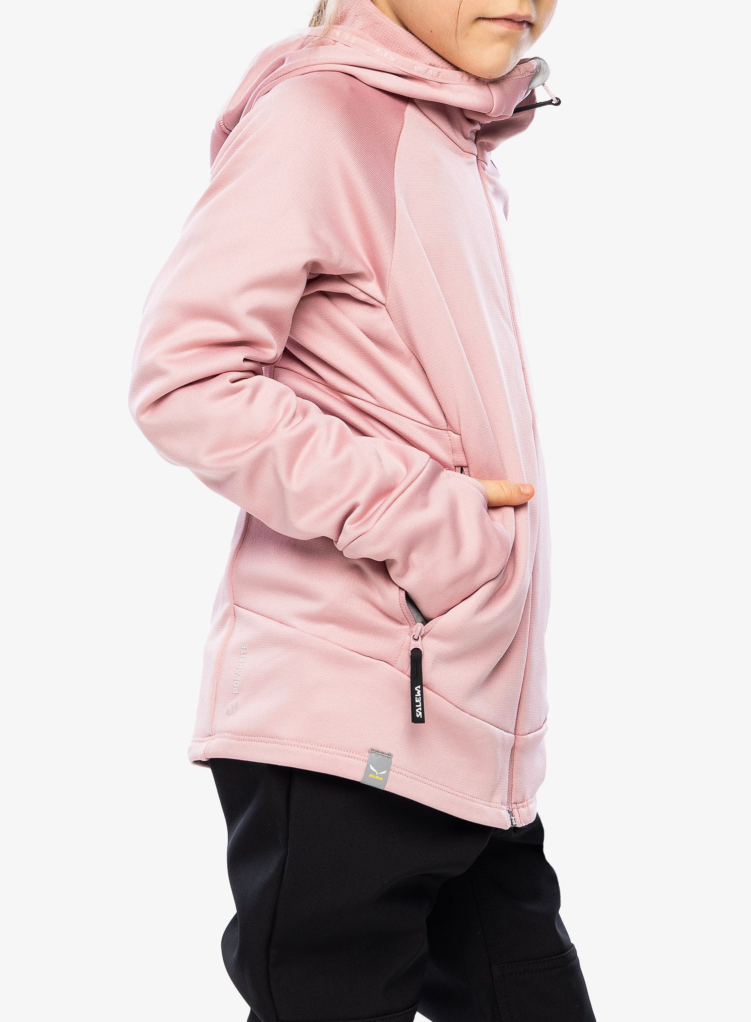 Dekliška jopica Salewa Puez PL HD Jacket - zephyr