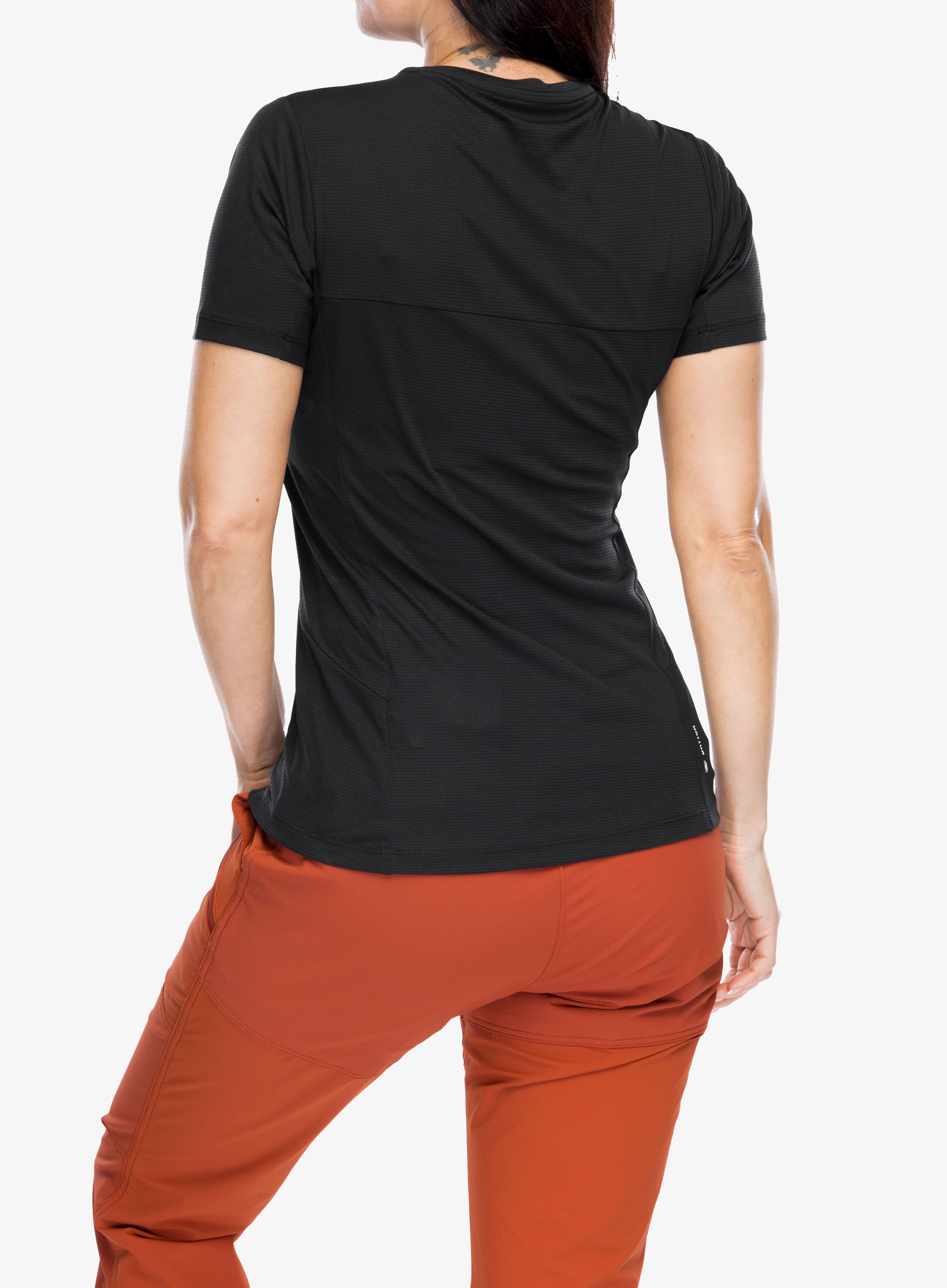 Ženska majica Salewa Puez Sporty Dry T-Shirt - black out