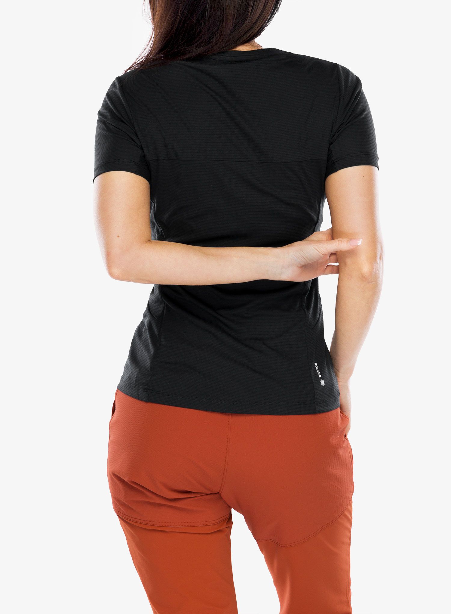 Ženska majica Salewa Puez Sporty Dry T-Shirt - black out