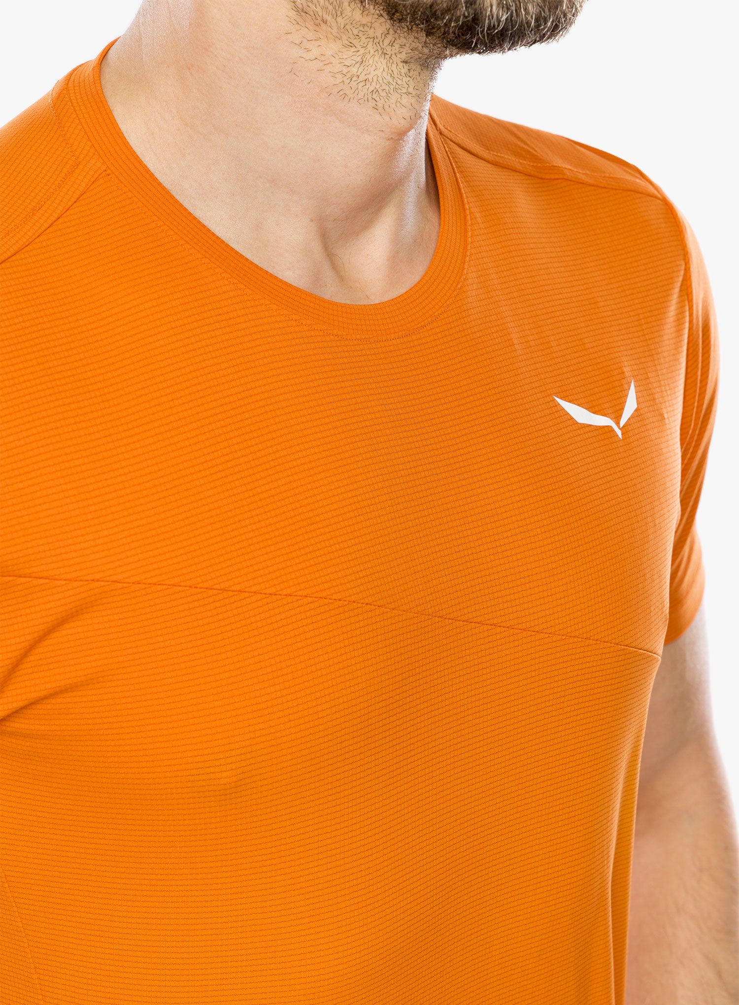 Športna majica Salewa Puez Sporty Dry T-Shirt - burnt orange