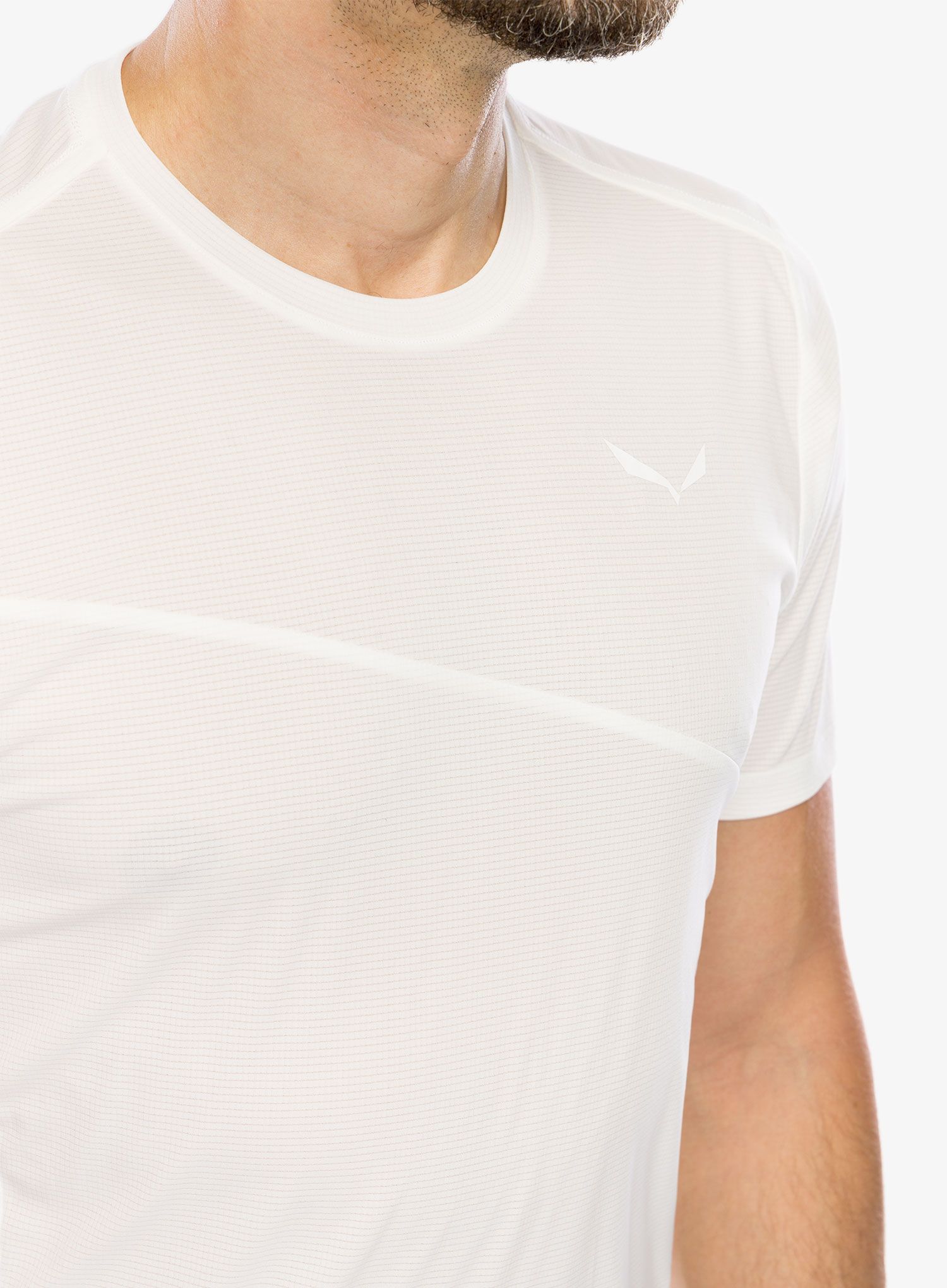 Športna majica Salewa Puez Sporty Dry T-Shirt - white