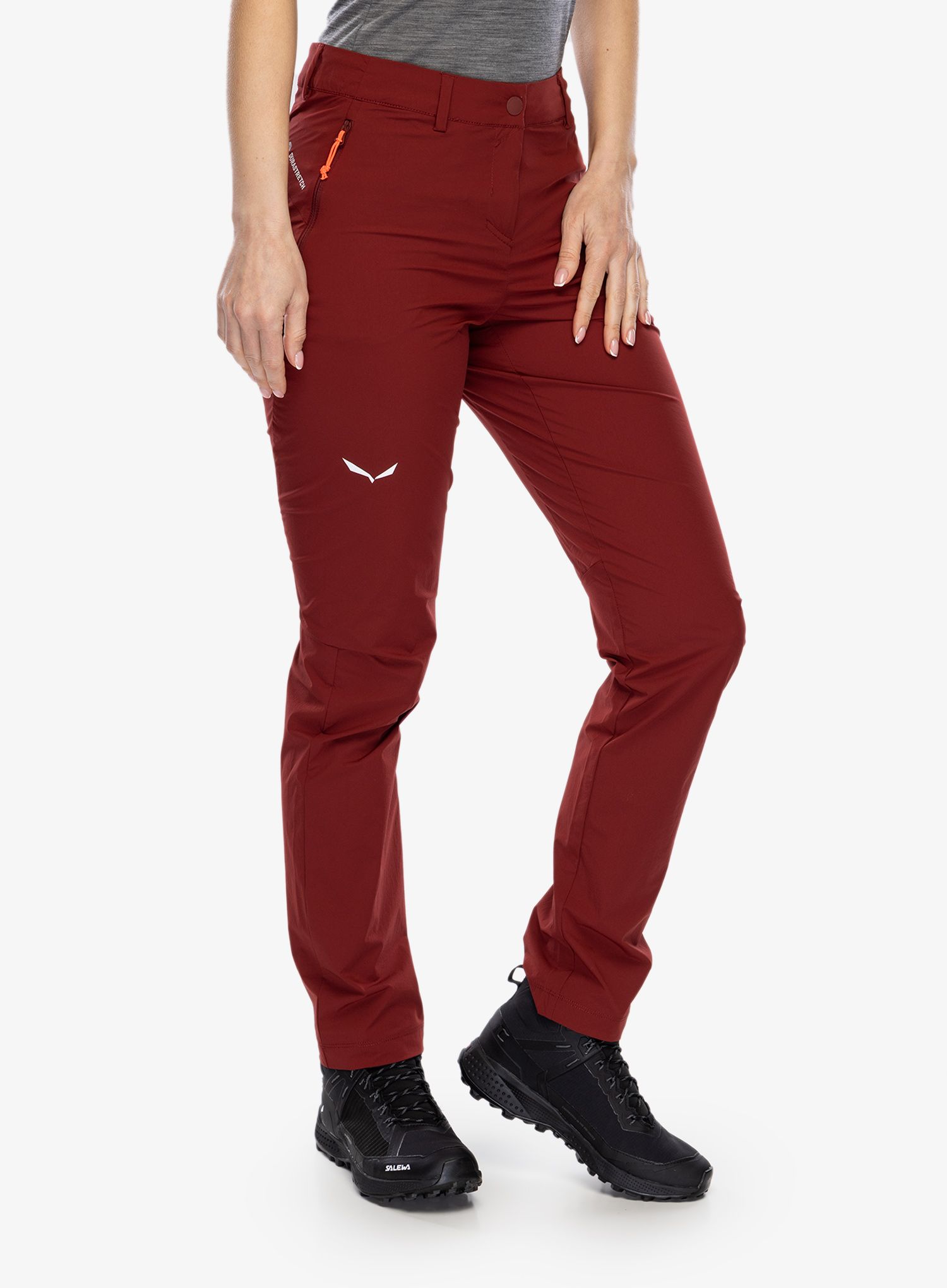 Ženske hlače Salewa Puez Talvena DST Pant - syrah