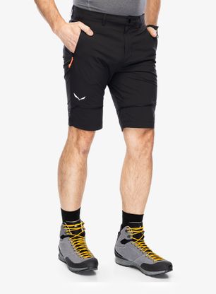 Pohodniške hlače Salewa Puez Talveno DST 2/1 Pant - black out
