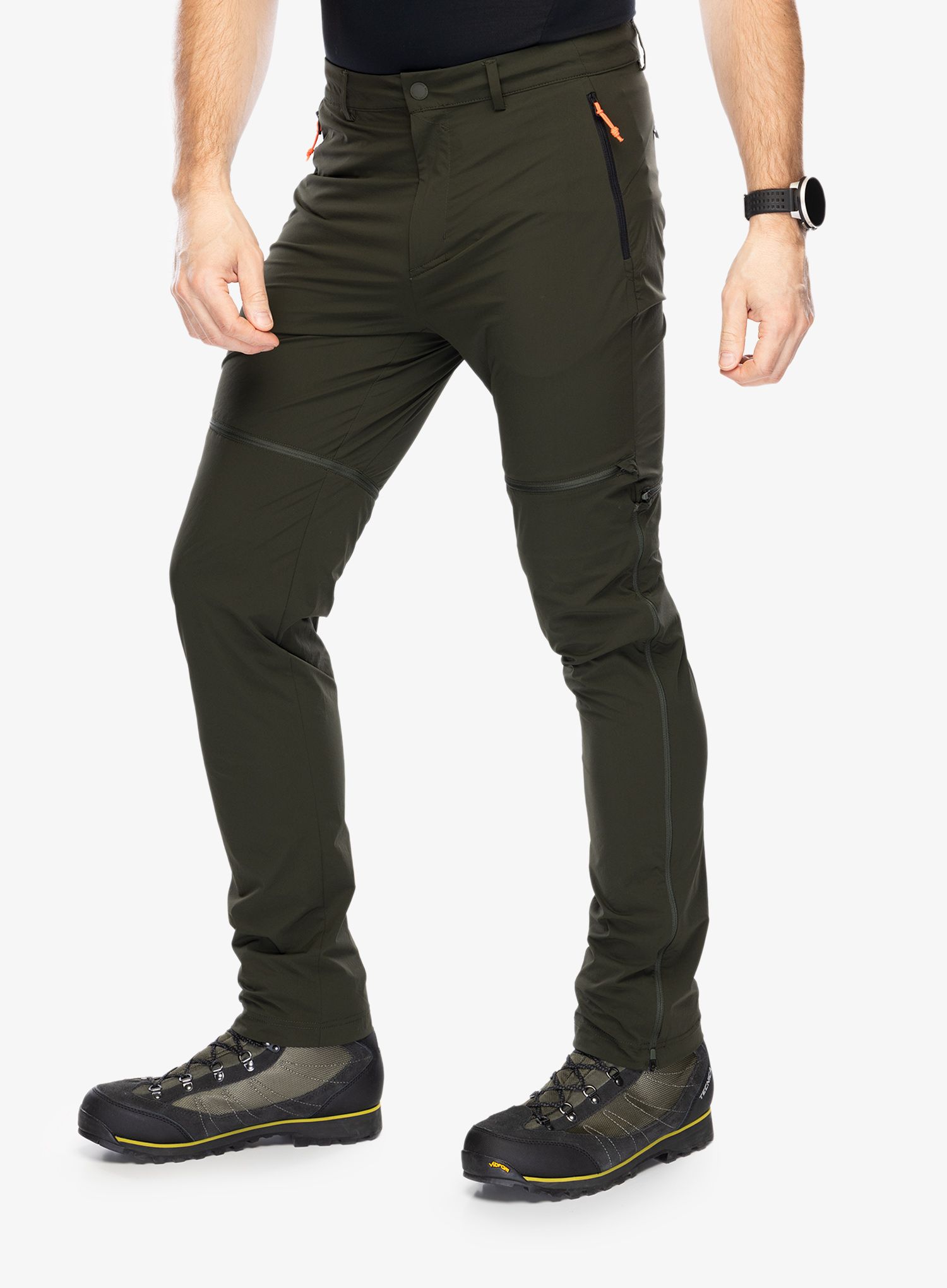 Softshell hlače Salewa Puez Talveno DST 2/1 Pant - dark olive