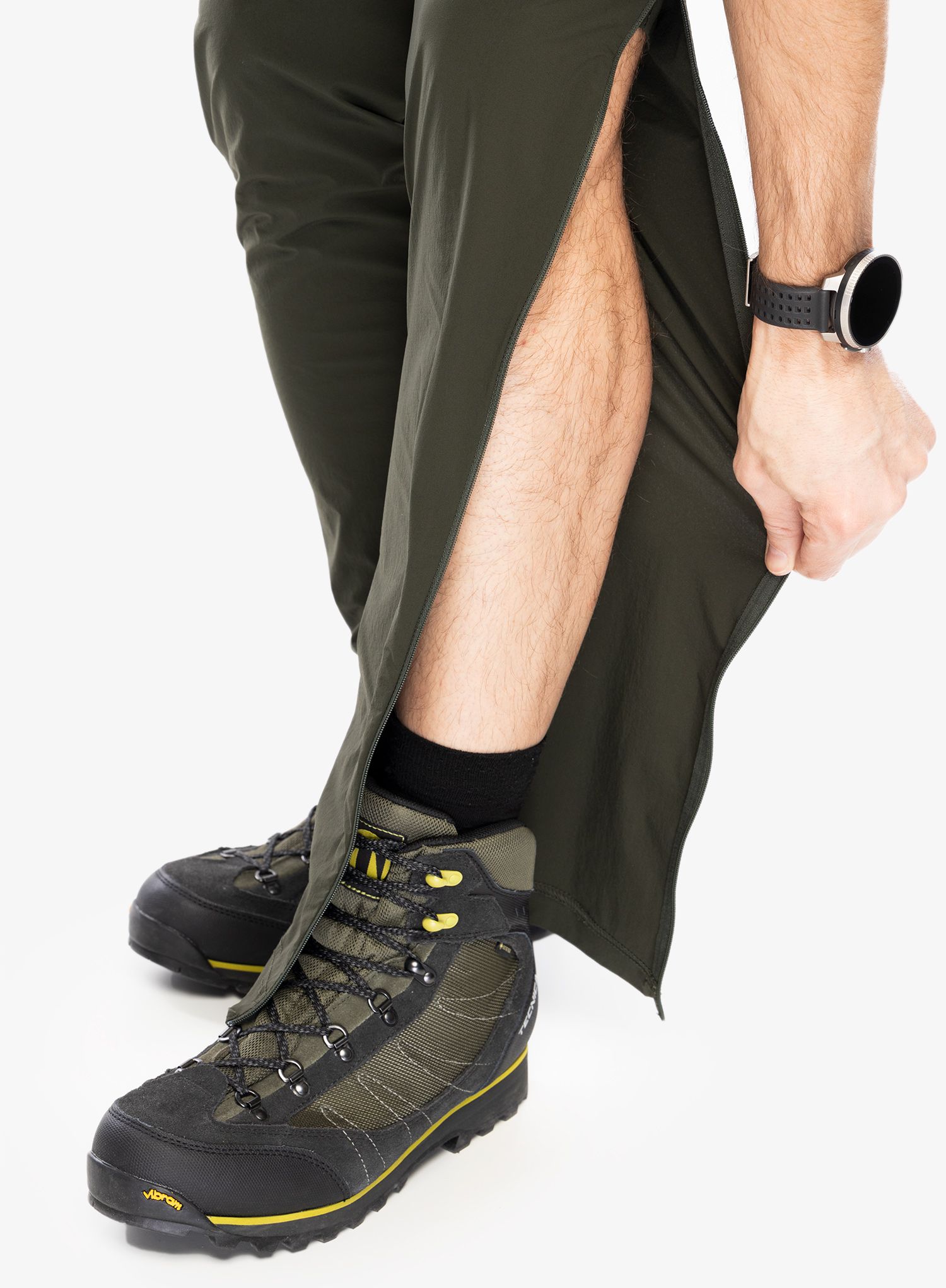 Softshell hlače Salewa Puez Talveno DST 2/1 Pant - dark olive