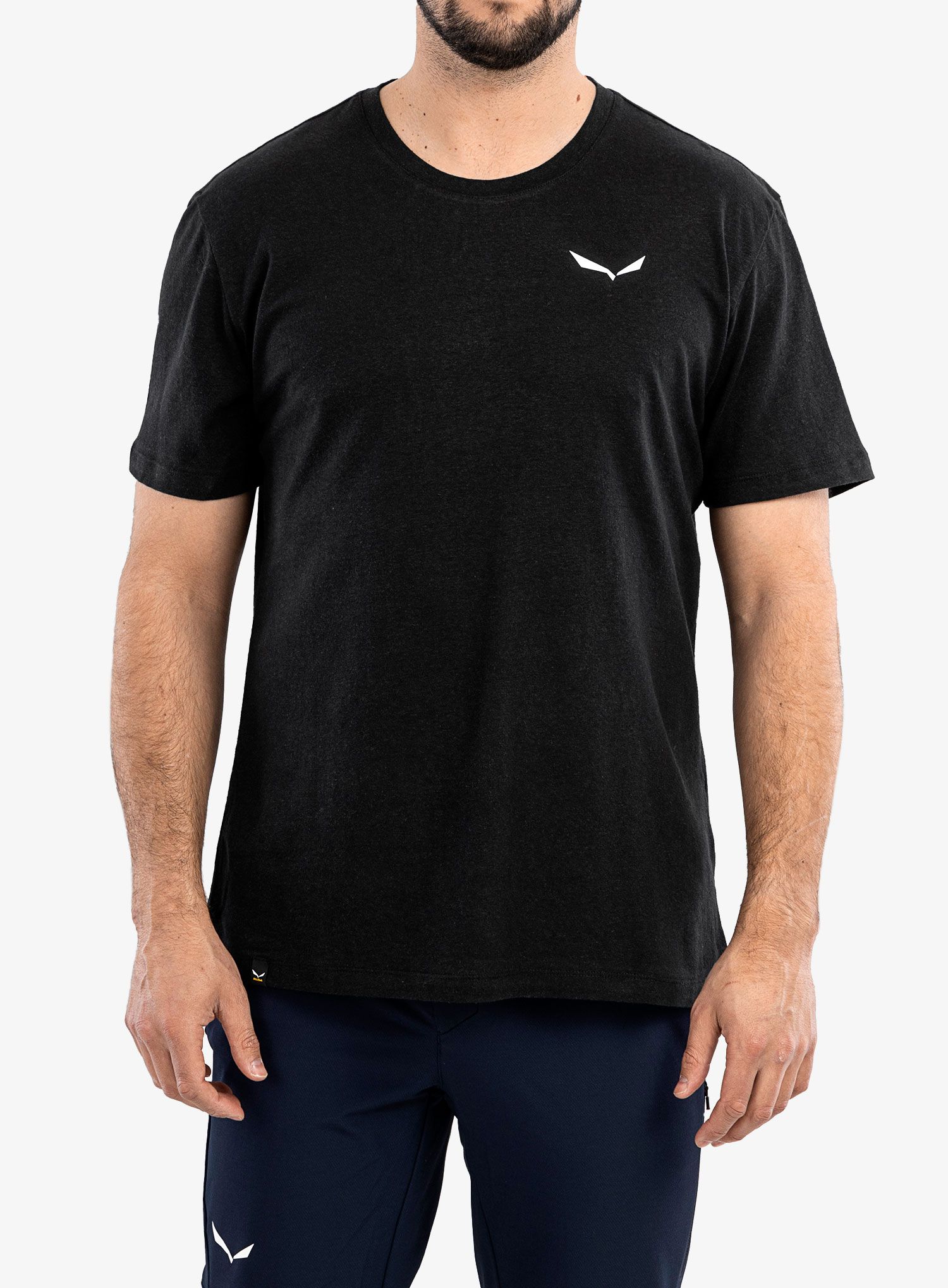 Moška majica Salewa Pure Dolomites Hemp T-shirt - black out
