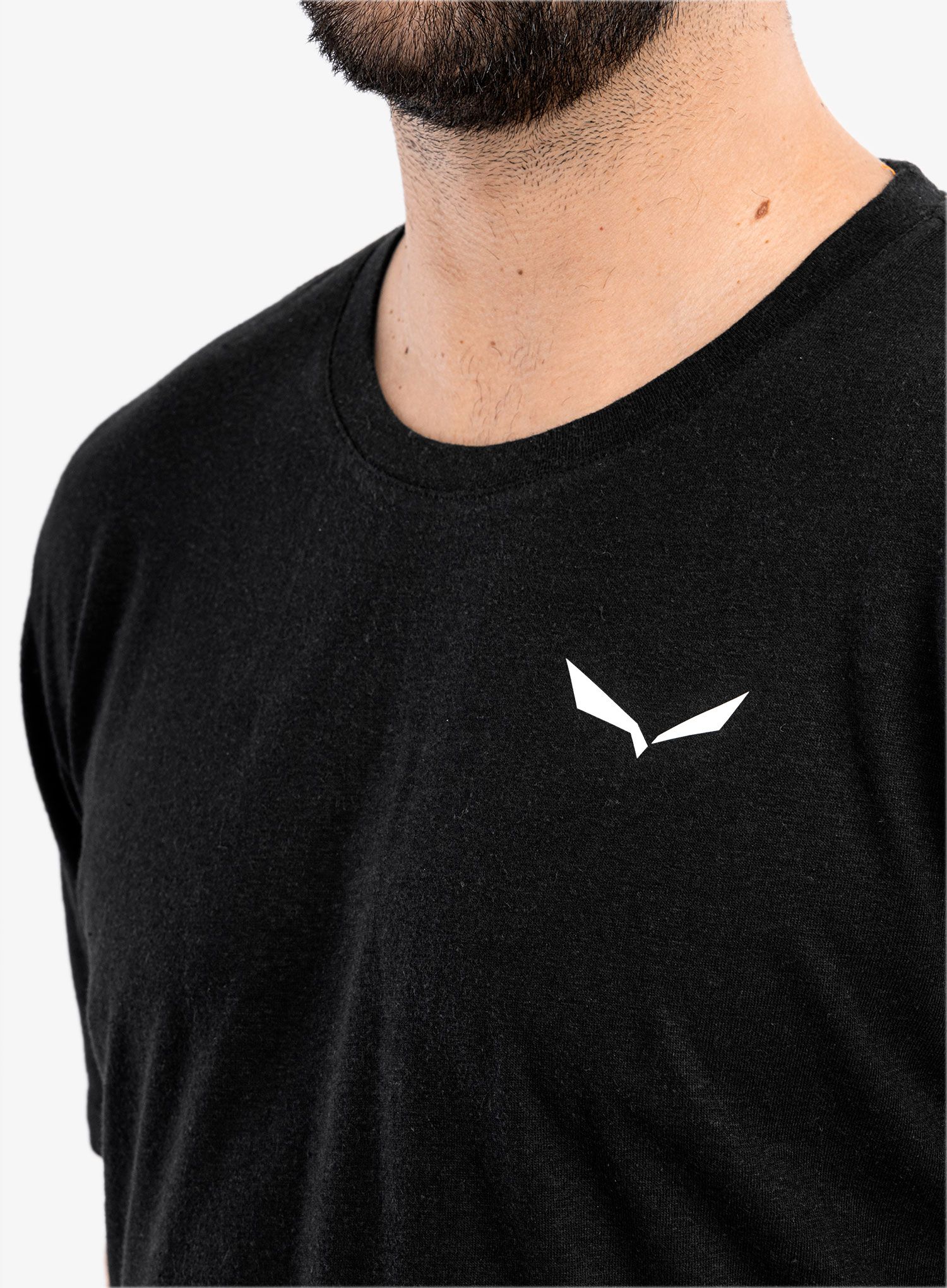 Moška majica Salewa Pure Dolomites Hemp T-shirt - black out