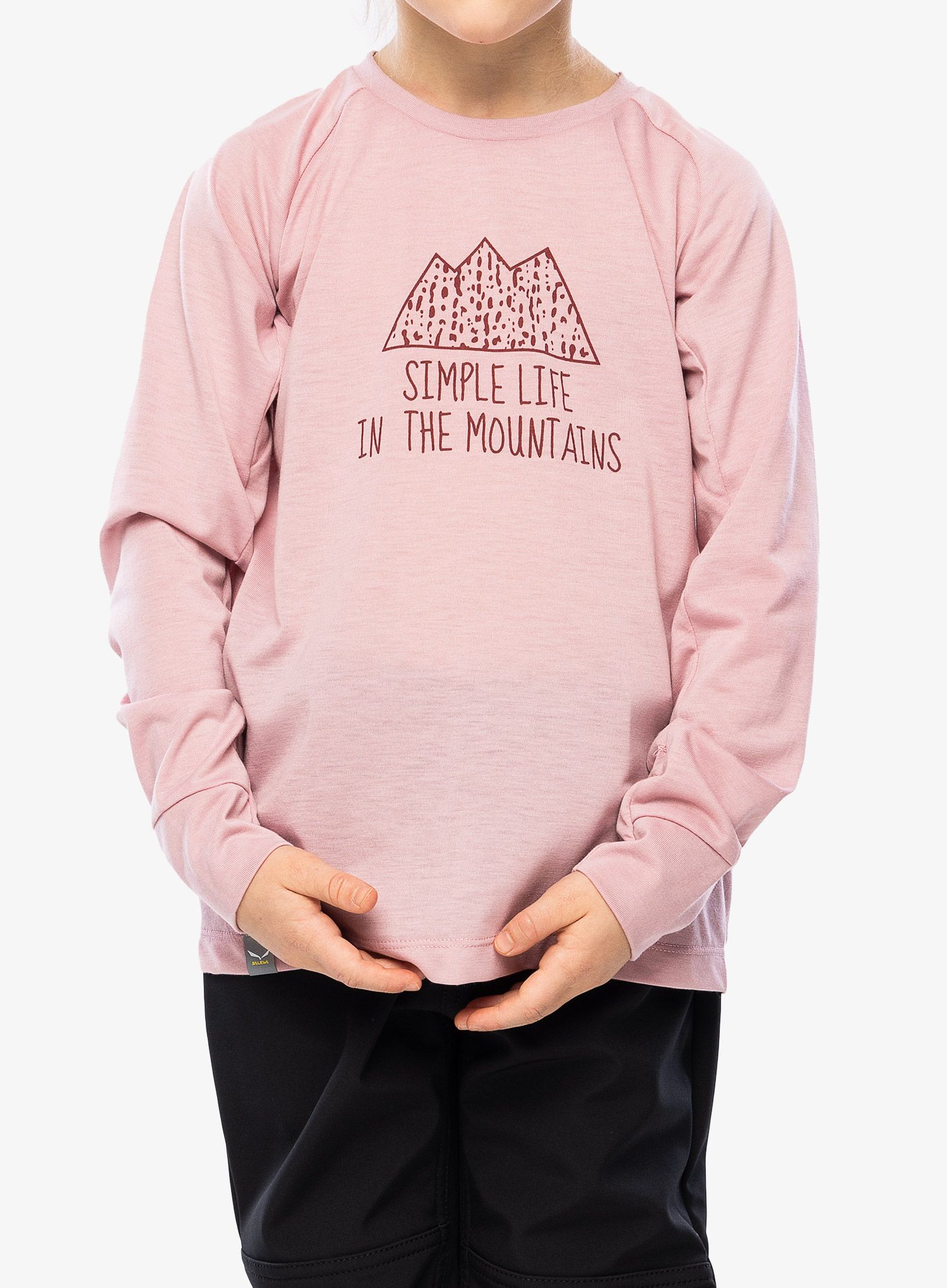 Dekliška majica Salewa Pure Graphic Dry Tee - zephyr