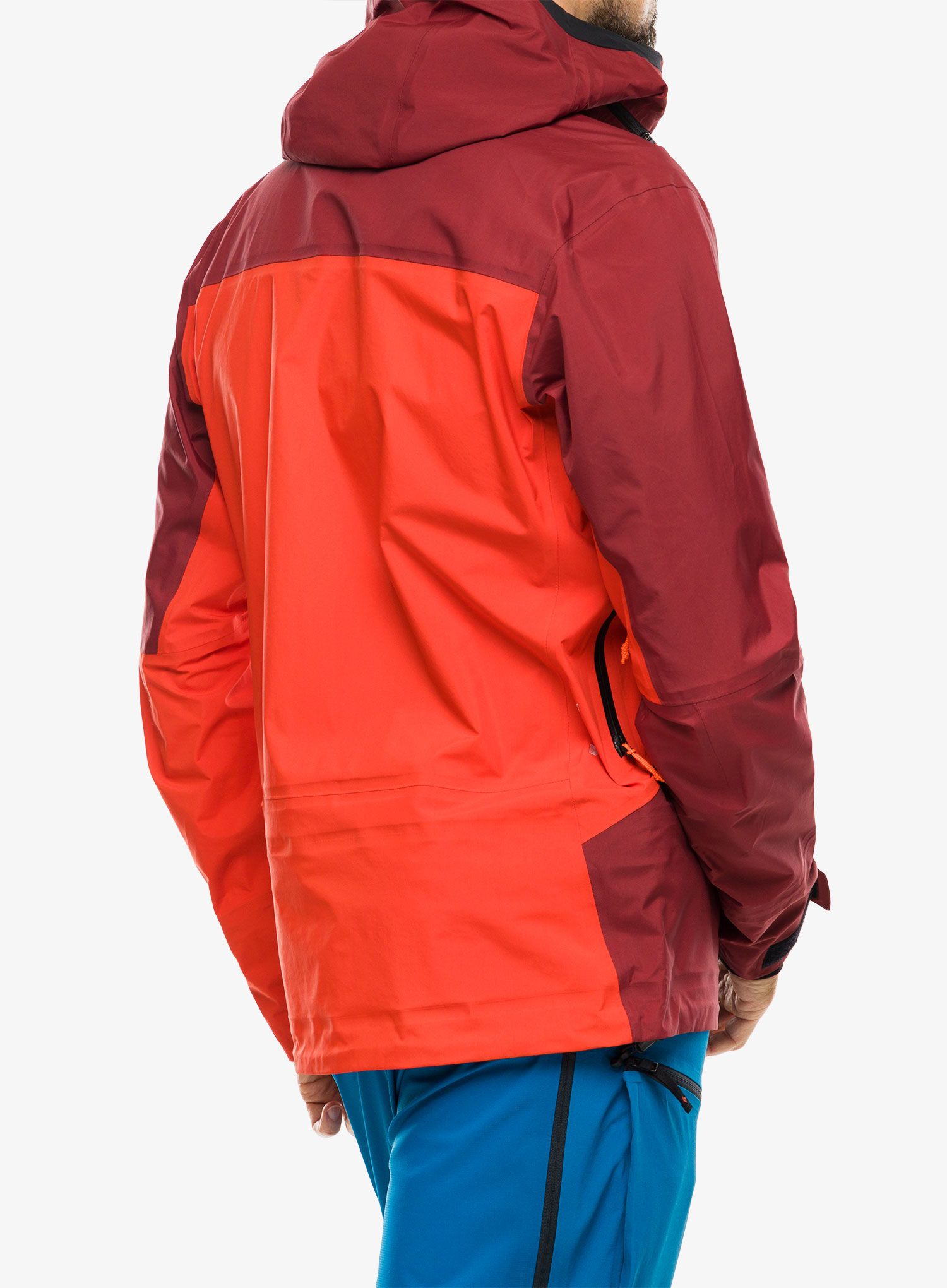 Jakna za turno smučanje Salewa Sella 3L PTX Jacket - syrah