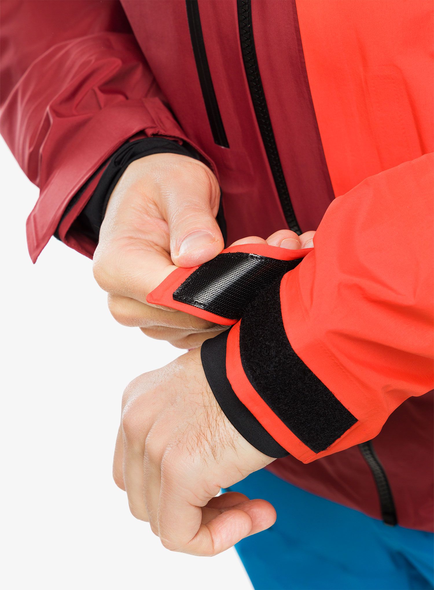 Jakna za turno smučanje Salewa Sella 3L PTX Jacket - syrah