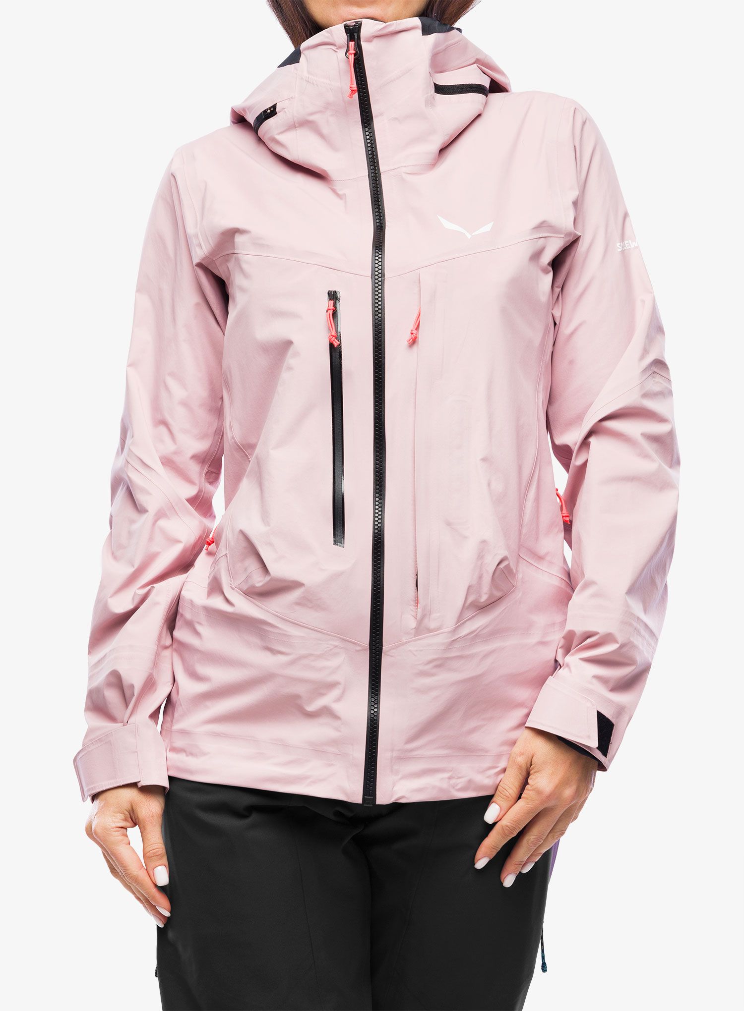 Ženska nepremočljiva jakna Salewa Sella 3L PTX Jacket - zephyr