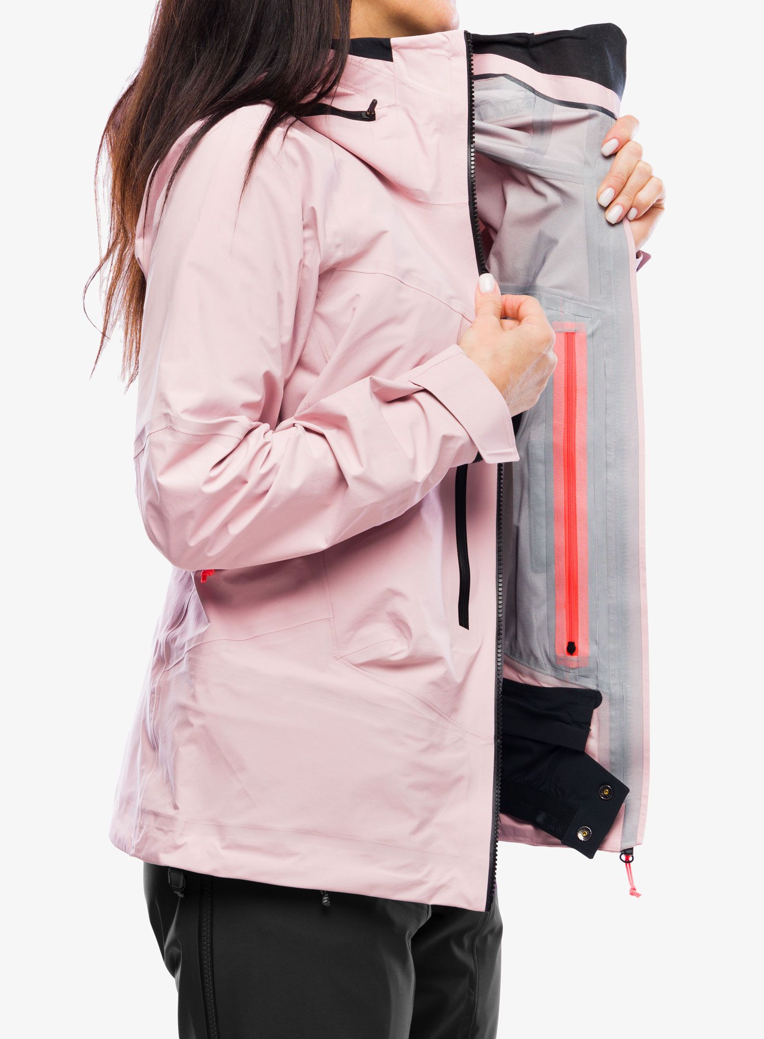 Ženska nepremočljiva jakna Salewa Sella 3L PTX Jacket - zephyr