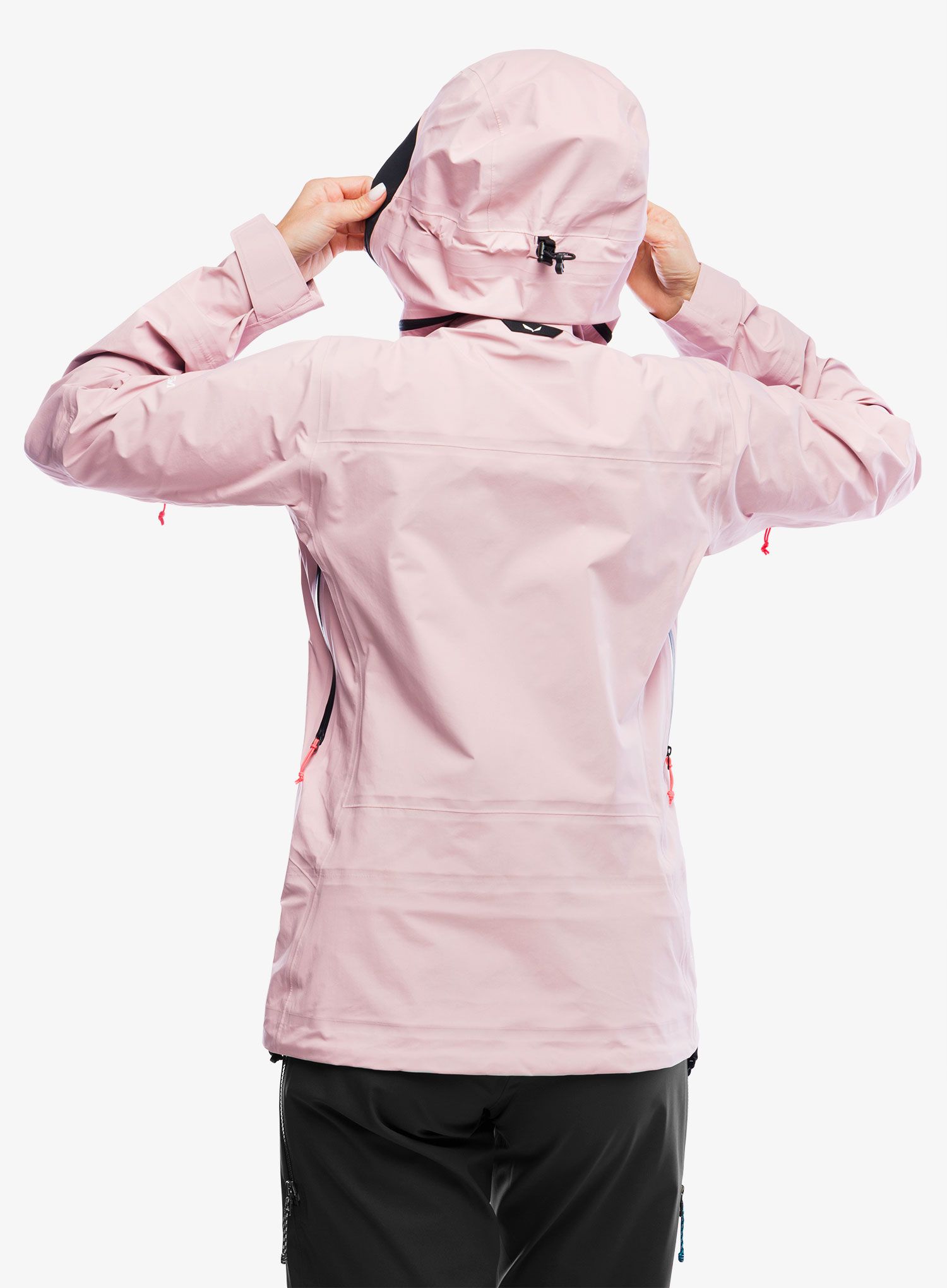 Ženska nepremočljiva jakna Salewa Sella 3L PTX Jacket - zephyr