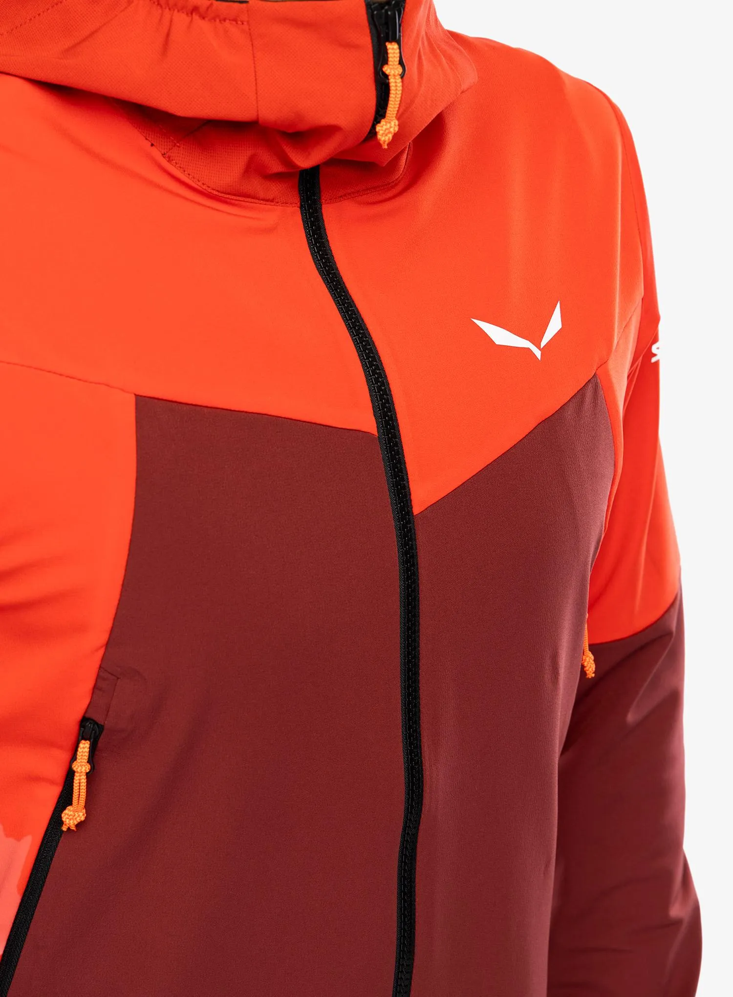 Softshell jakna Salewa Sella DST Jacket - flame