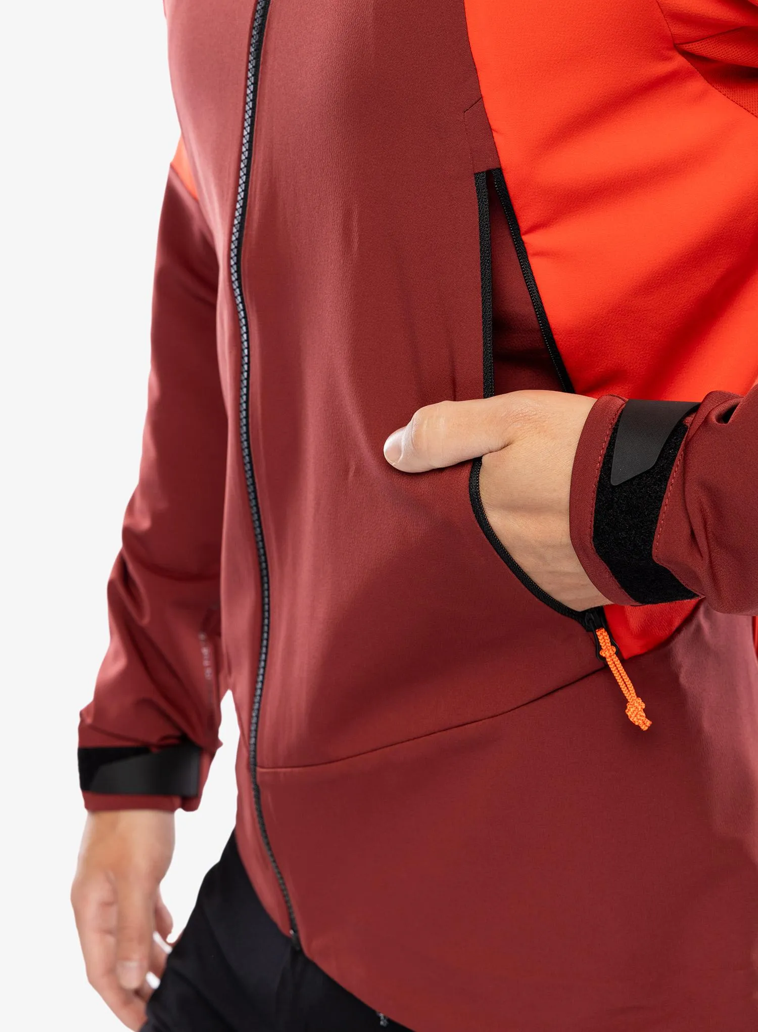 Softshell jakna Salewa Sella DST Jacket - flame