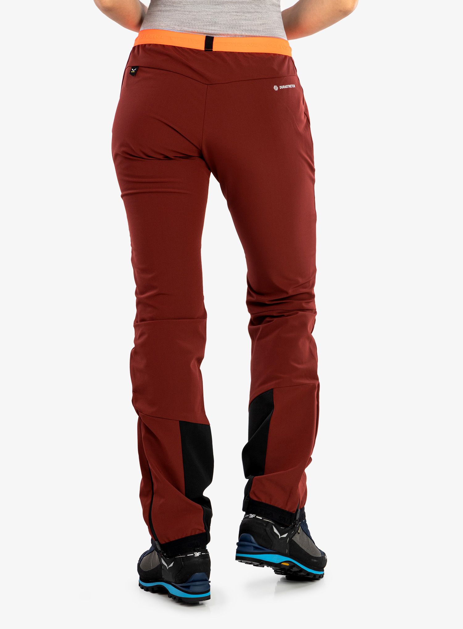 Ženske turno smučarske hlače Salewa Sella DST Light Pants - syrah