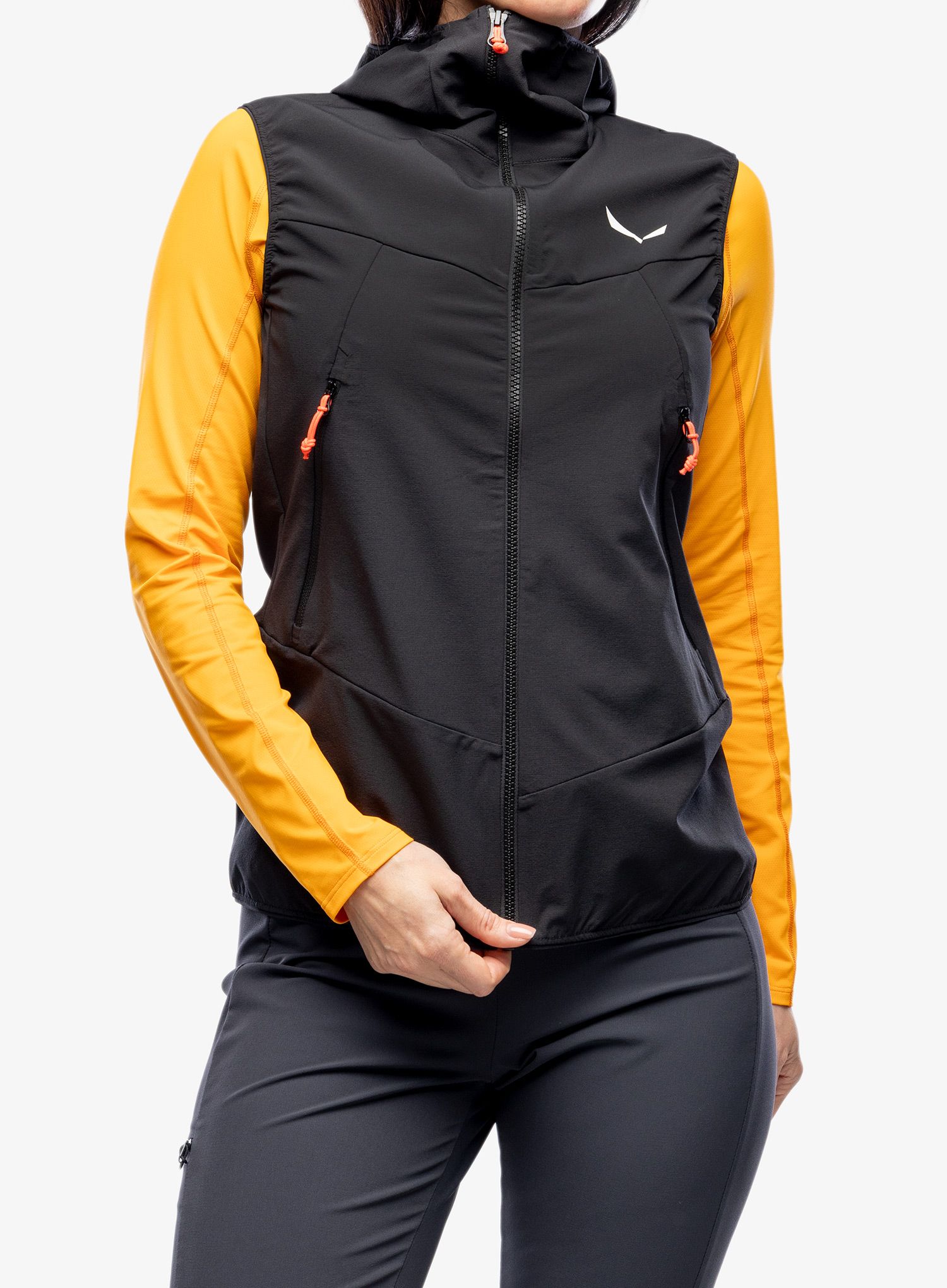 Ženski brezrokavnik Salewa Sella DST Vest - black out