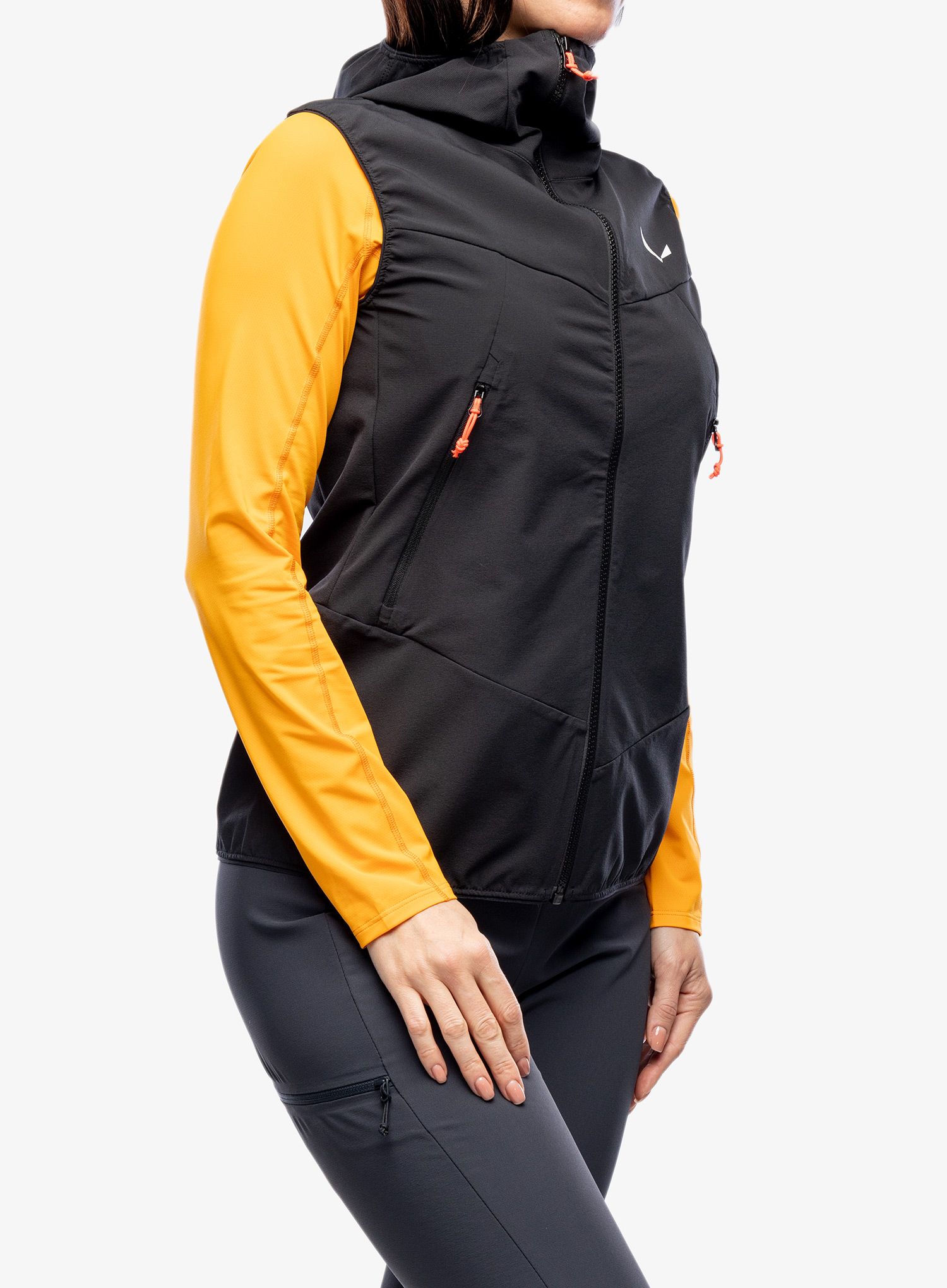 Ženski brezrokavnik Salewa Sella DST Vest - black out