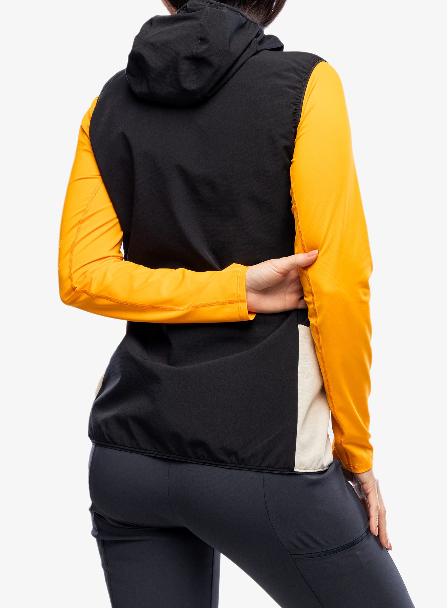 Ženski brezrokavnik Salewa Sella DST Vest - black out/oatmeal
