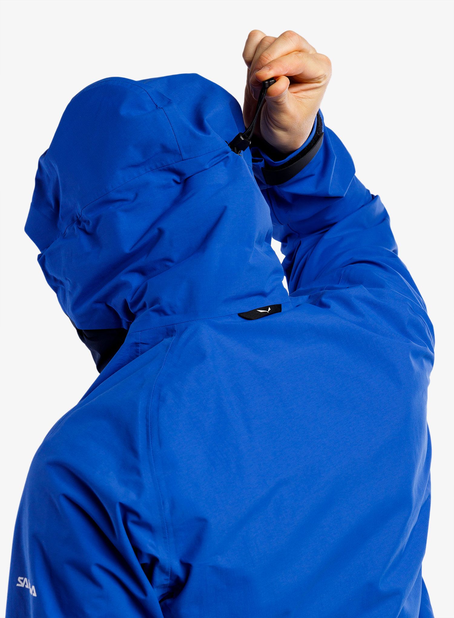Hibridna jakna Salewa Sella PTX 3L Hybrid Jacket - electric/navy blazer