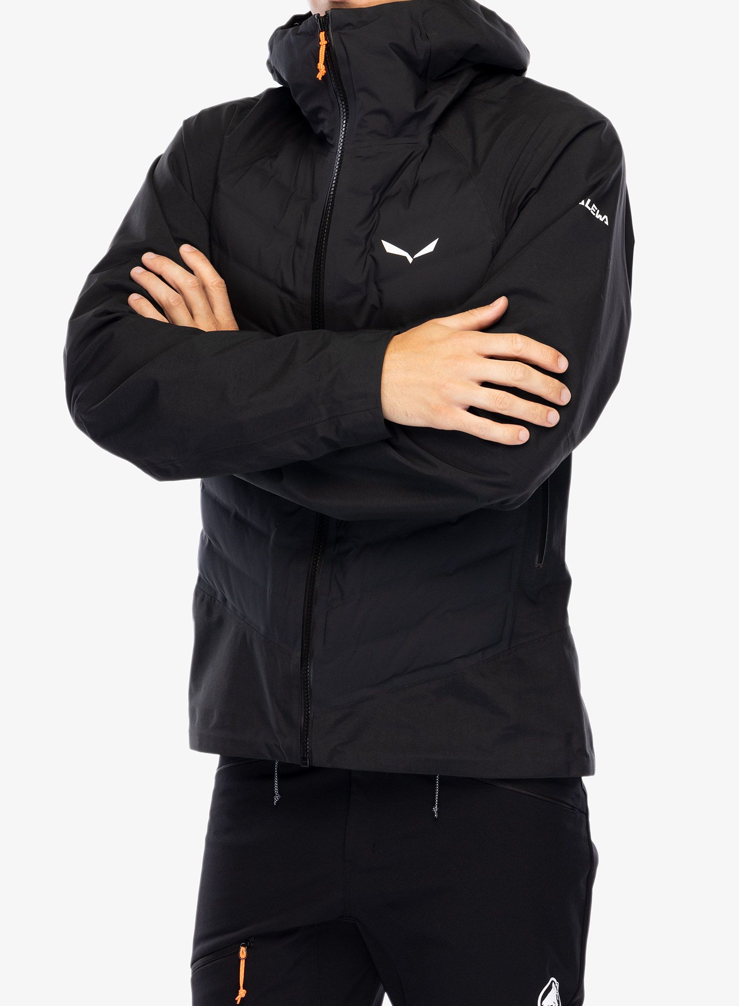 Hibridna jakna Salewa Sella PTX 3L Hybrid Jacket - black out