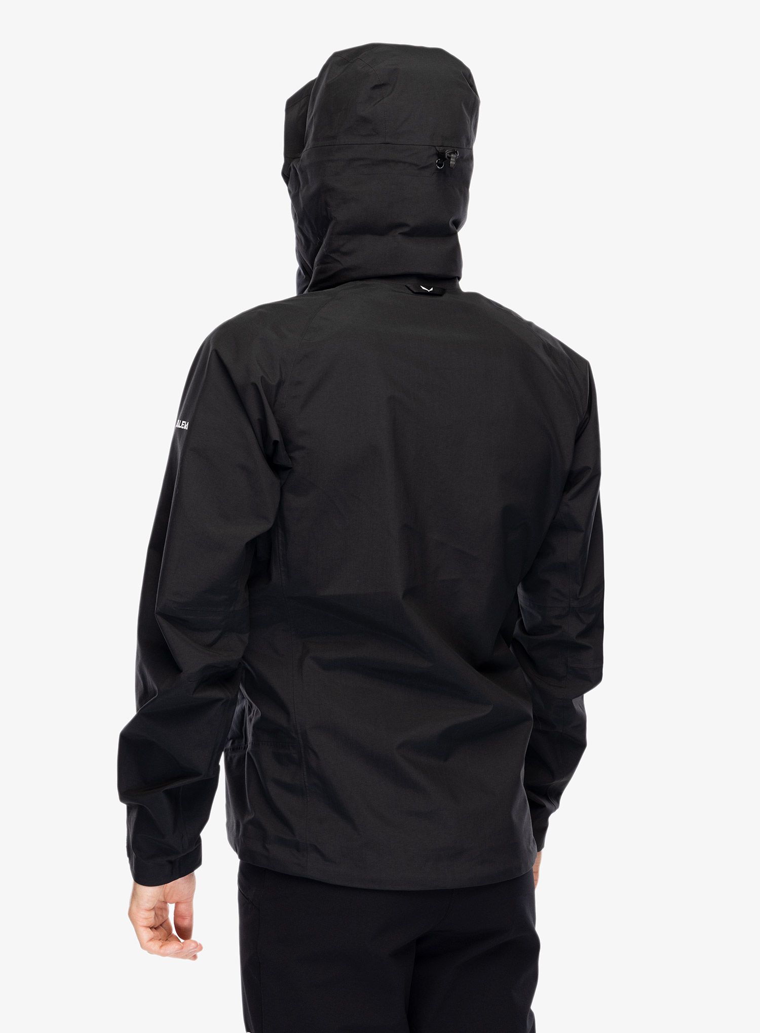 Hibridna jakna Salewa Sella PTX 3L Hybrid Jacket - black out